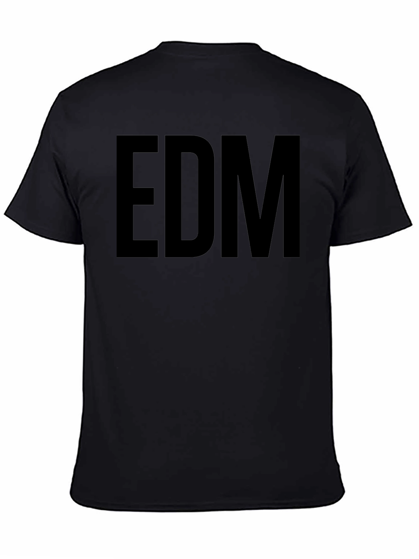EDM Black T-Shirt - Electronic Dance Music Tee