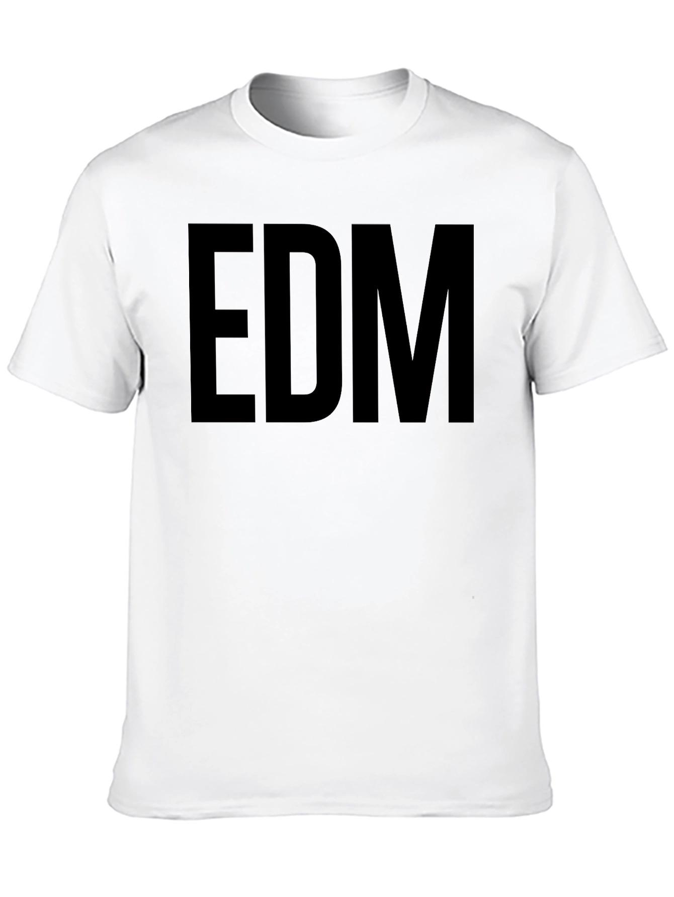 EDM Black T-Shirt - Electronic Dance Music Tee