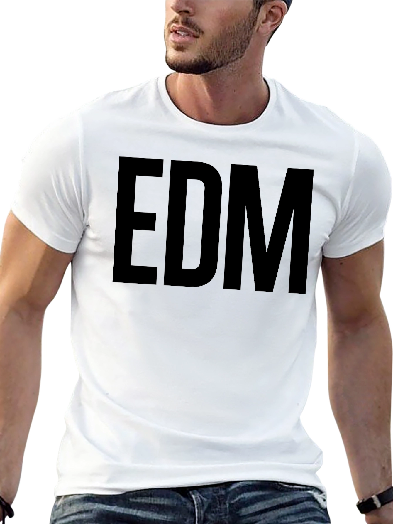 EDM Black T-Shirt - Electronic Dance Music Tee