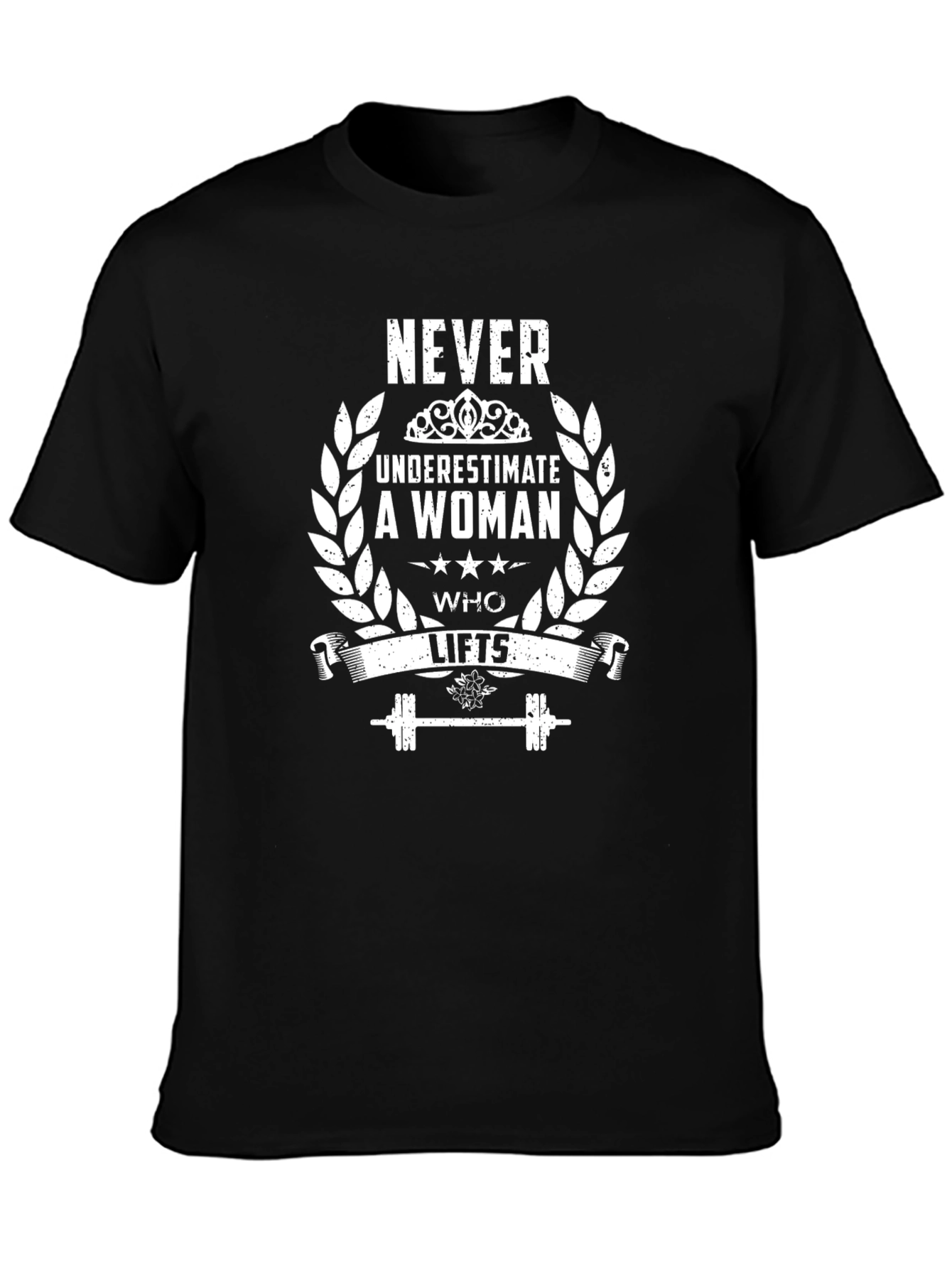 Never Underestimate Woman Who Lifts T-Shirt