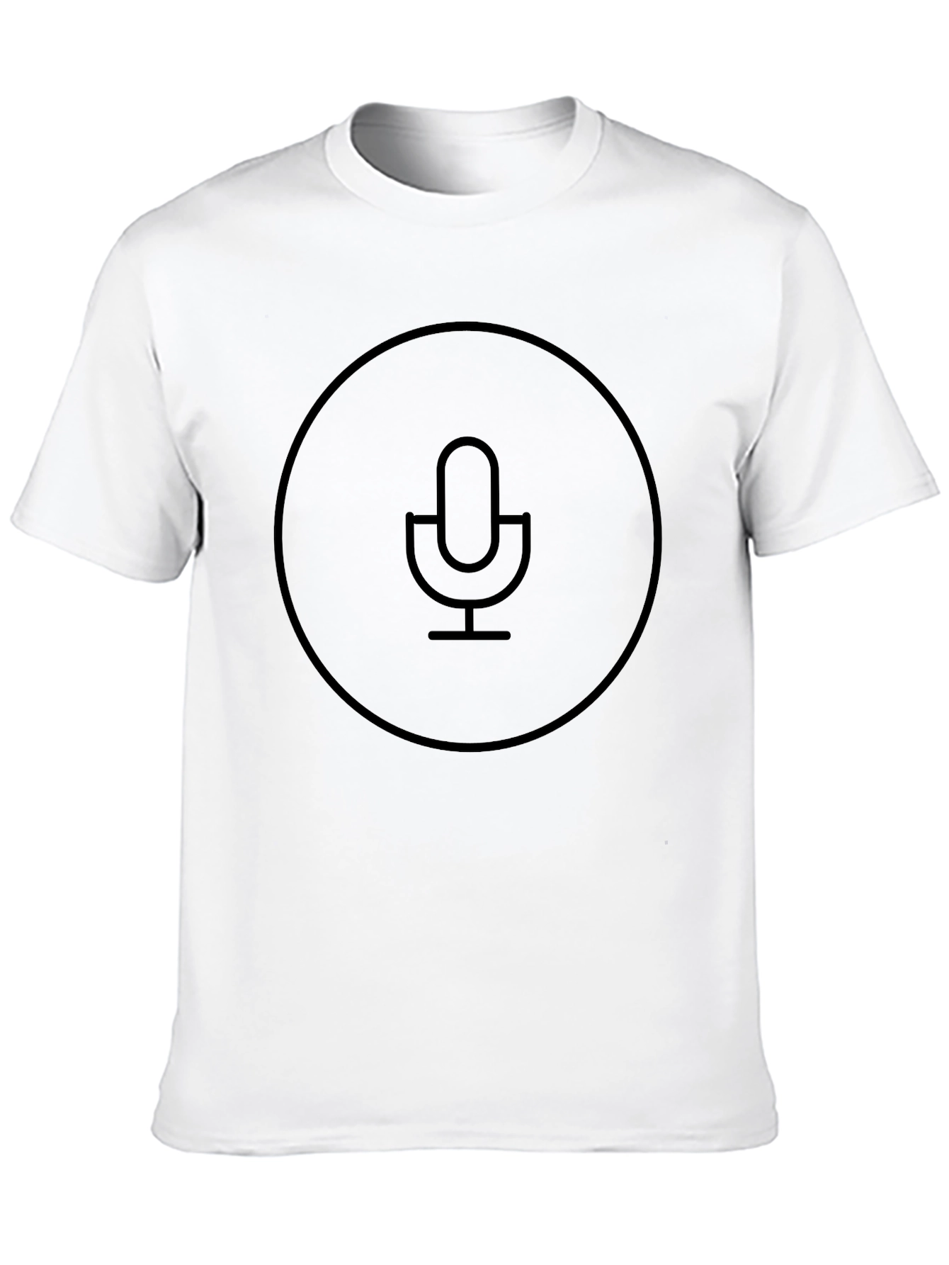 Mic Graphic Tee - Soft Cotton Blend
