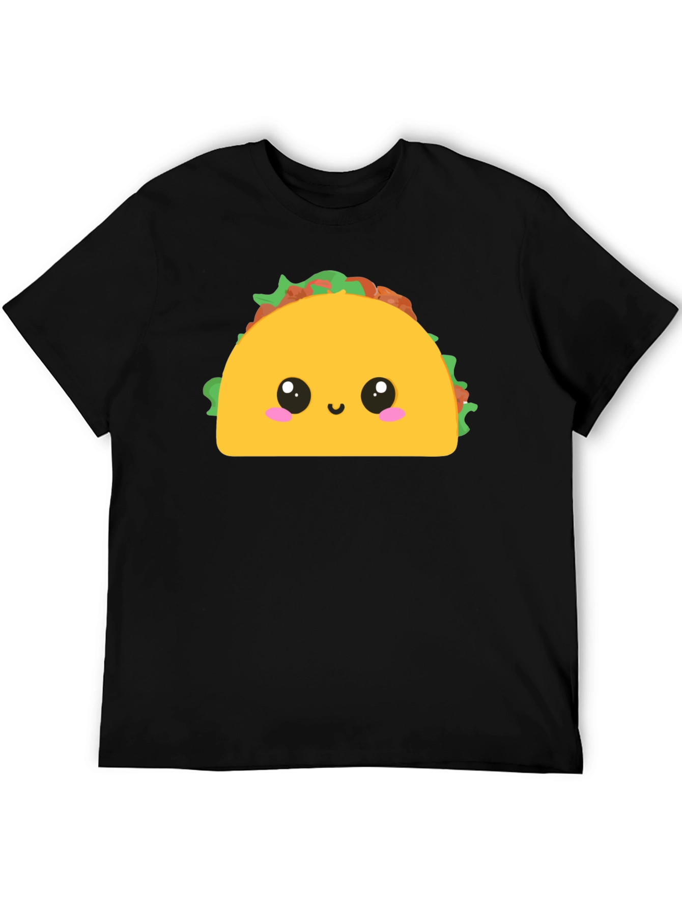 Cute Taco Graphic Tee - Fun Food T-Shirt