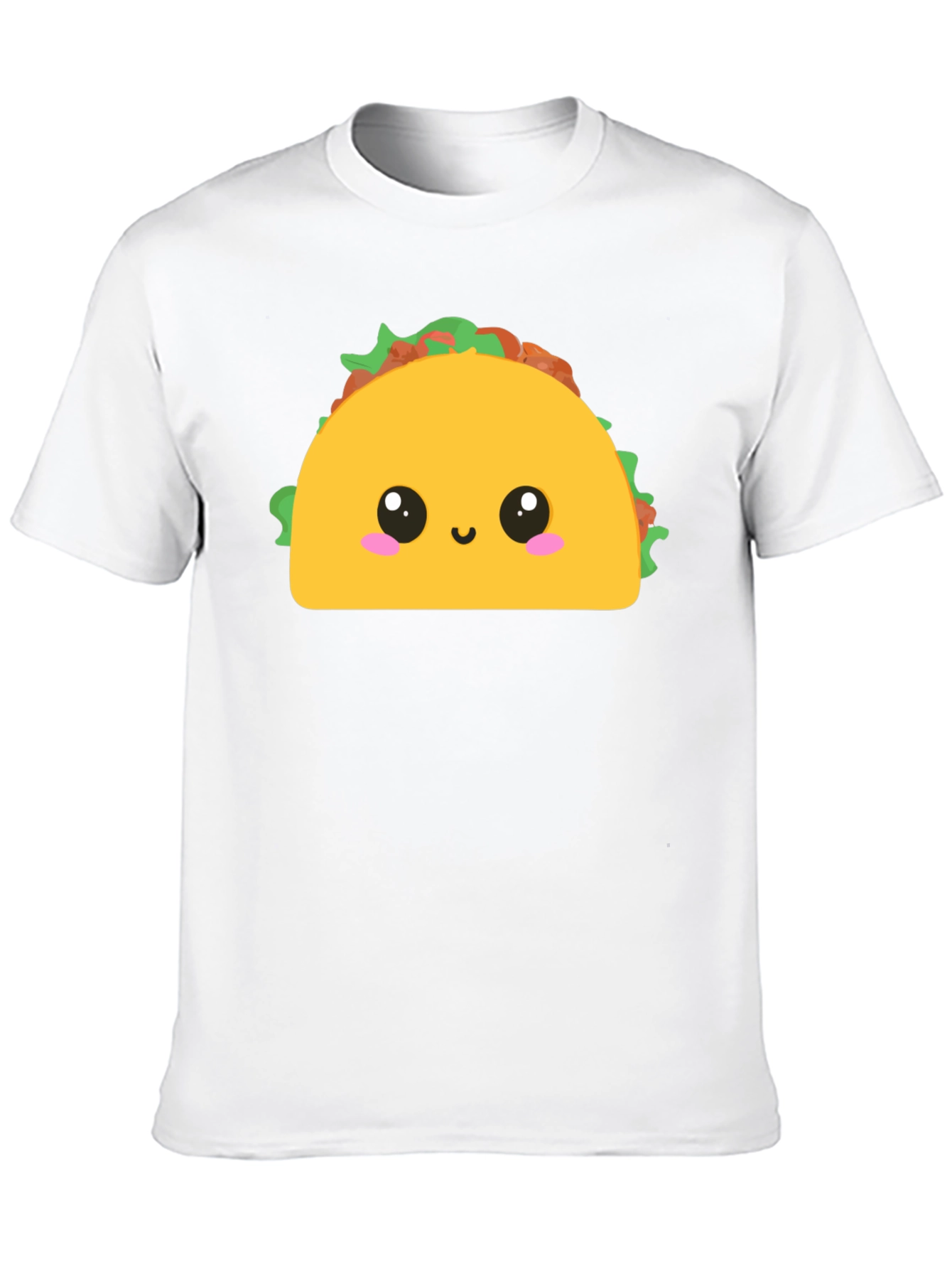 Cute Taco Graphic Tee - Fun Food T-Shirt