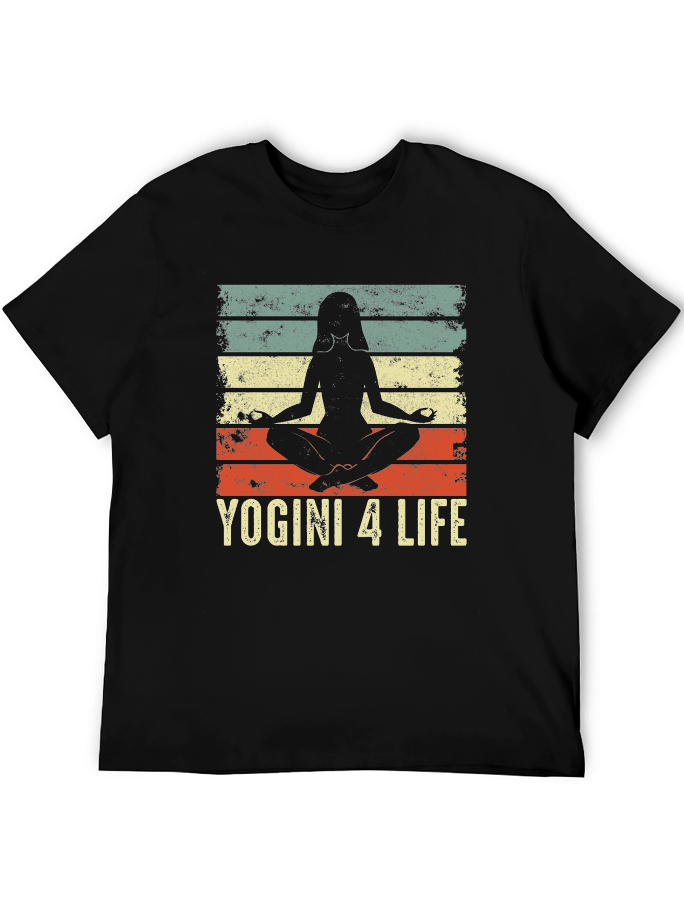 Yogini 4 Life Graphic T-Shirt - Yoga Lover Tee