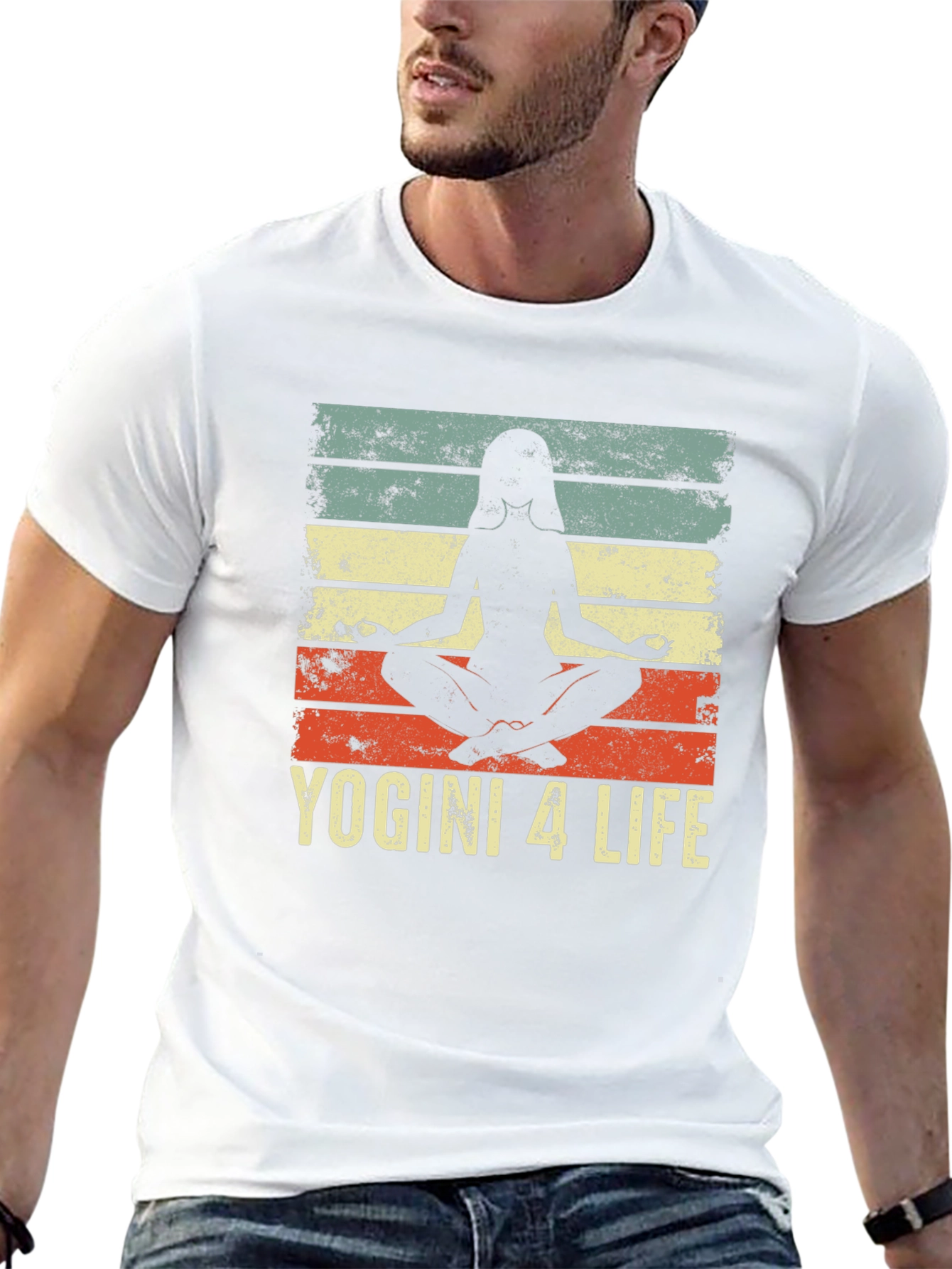 Yogini 4 Life Graphic T-Shirt - Yoga Lover Tee
