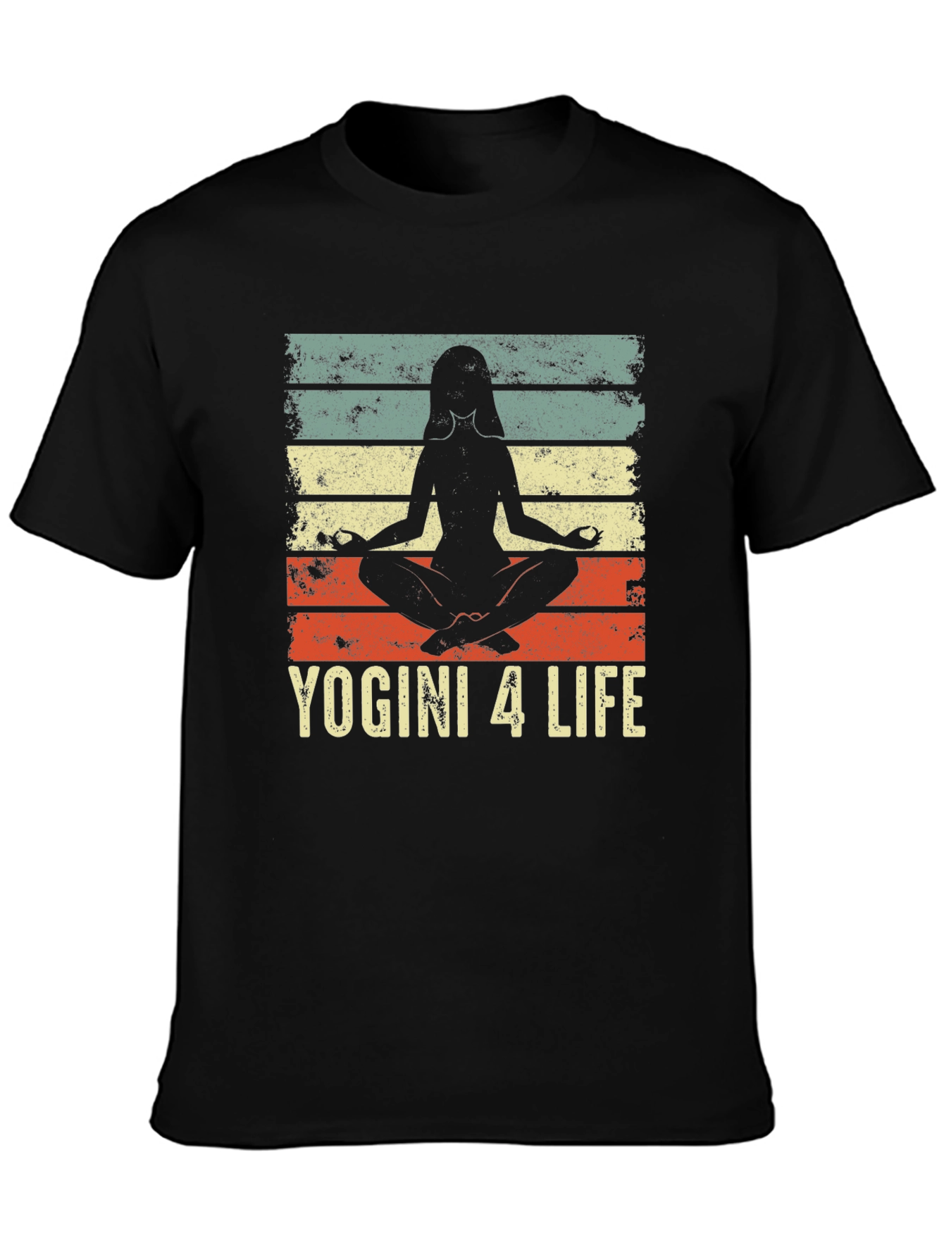 Yogini 4 Life Graphic T-Shirt - Yoga Lover Tee