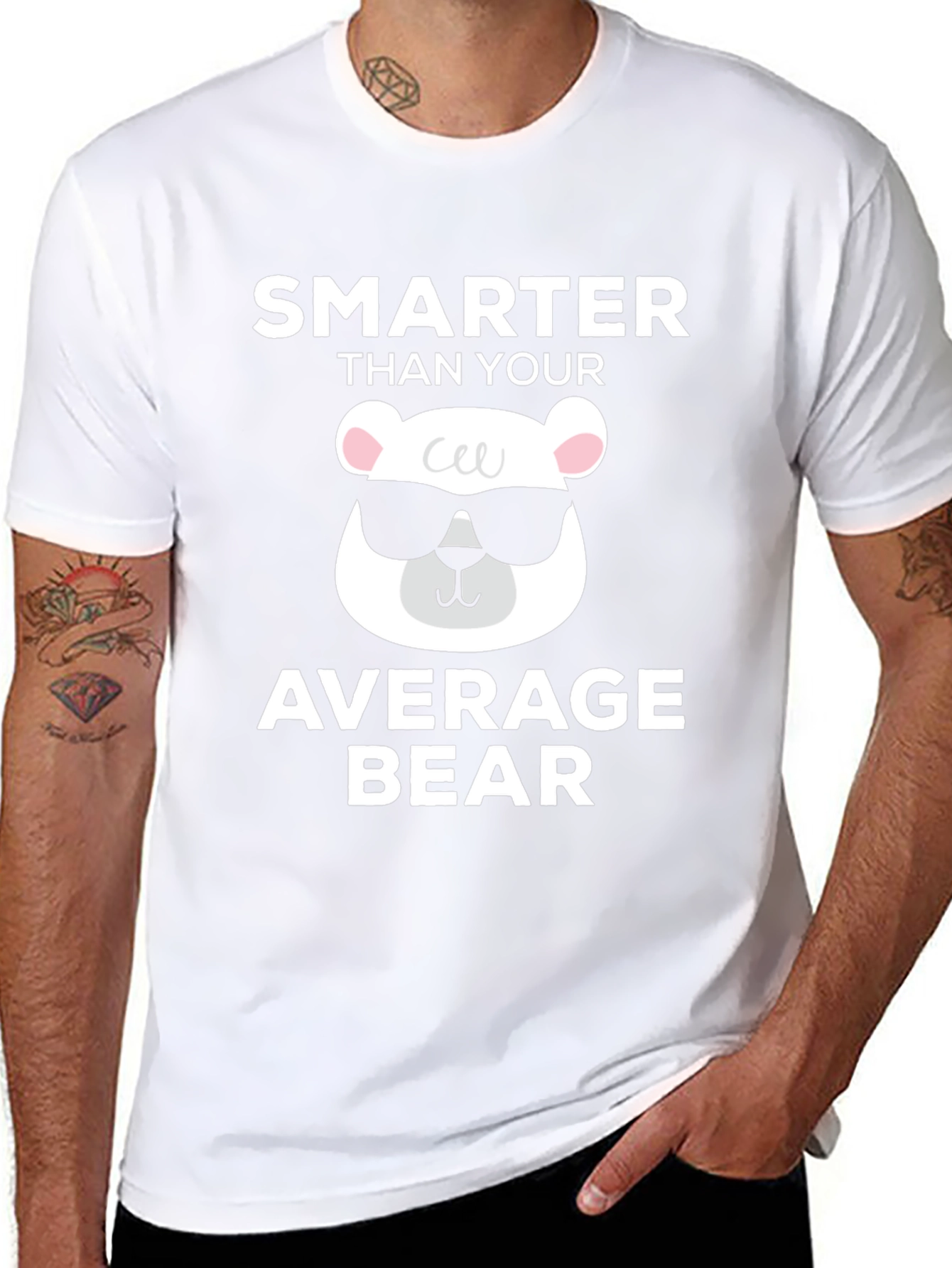 Smarter Than Your Average Bear Funny T-Shirt