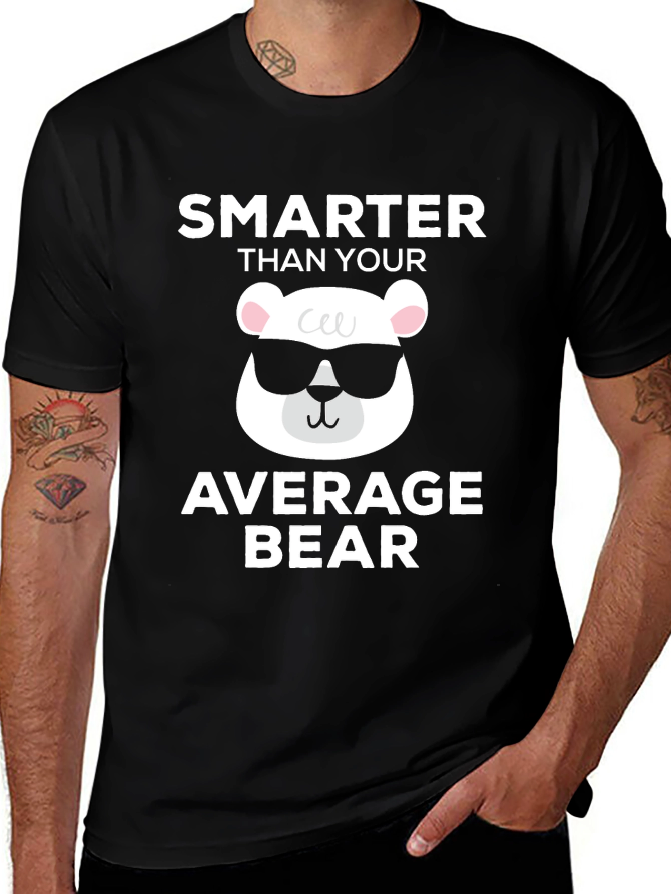 Smarter Than Your Average Bear Funny T-Shirt