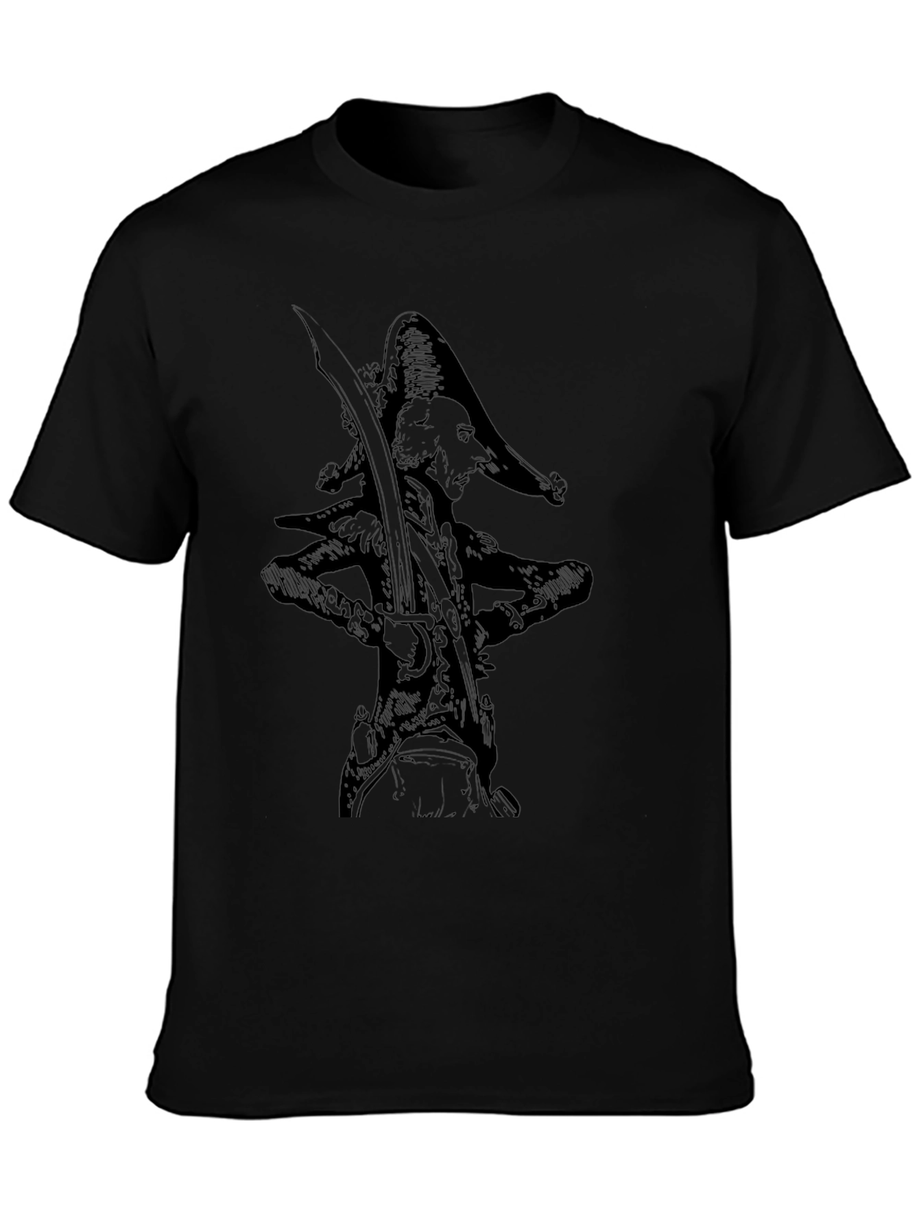 Pirate Graphic Tee - Black