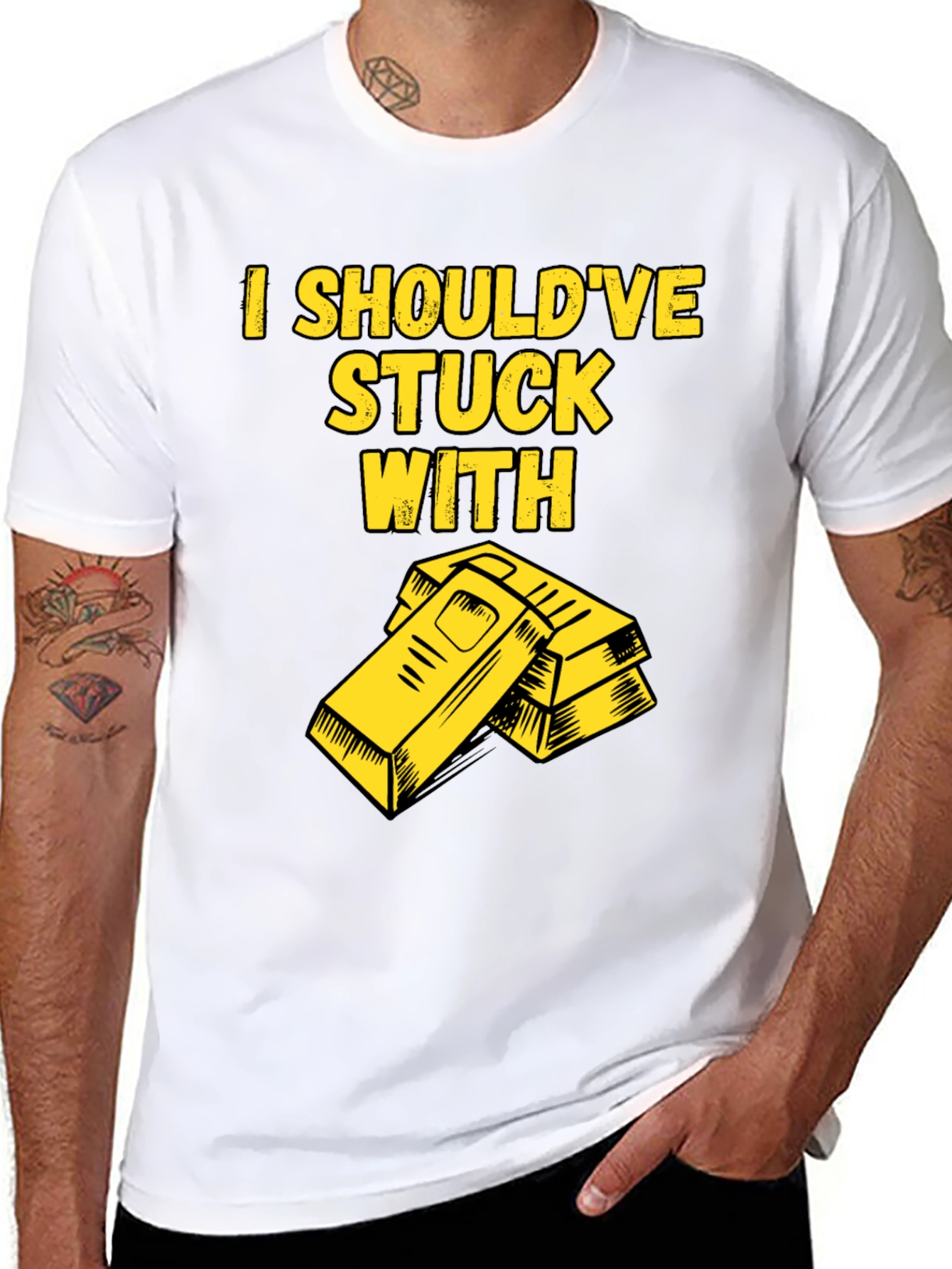 I Shouldve Stuck With Gold T-Shirt