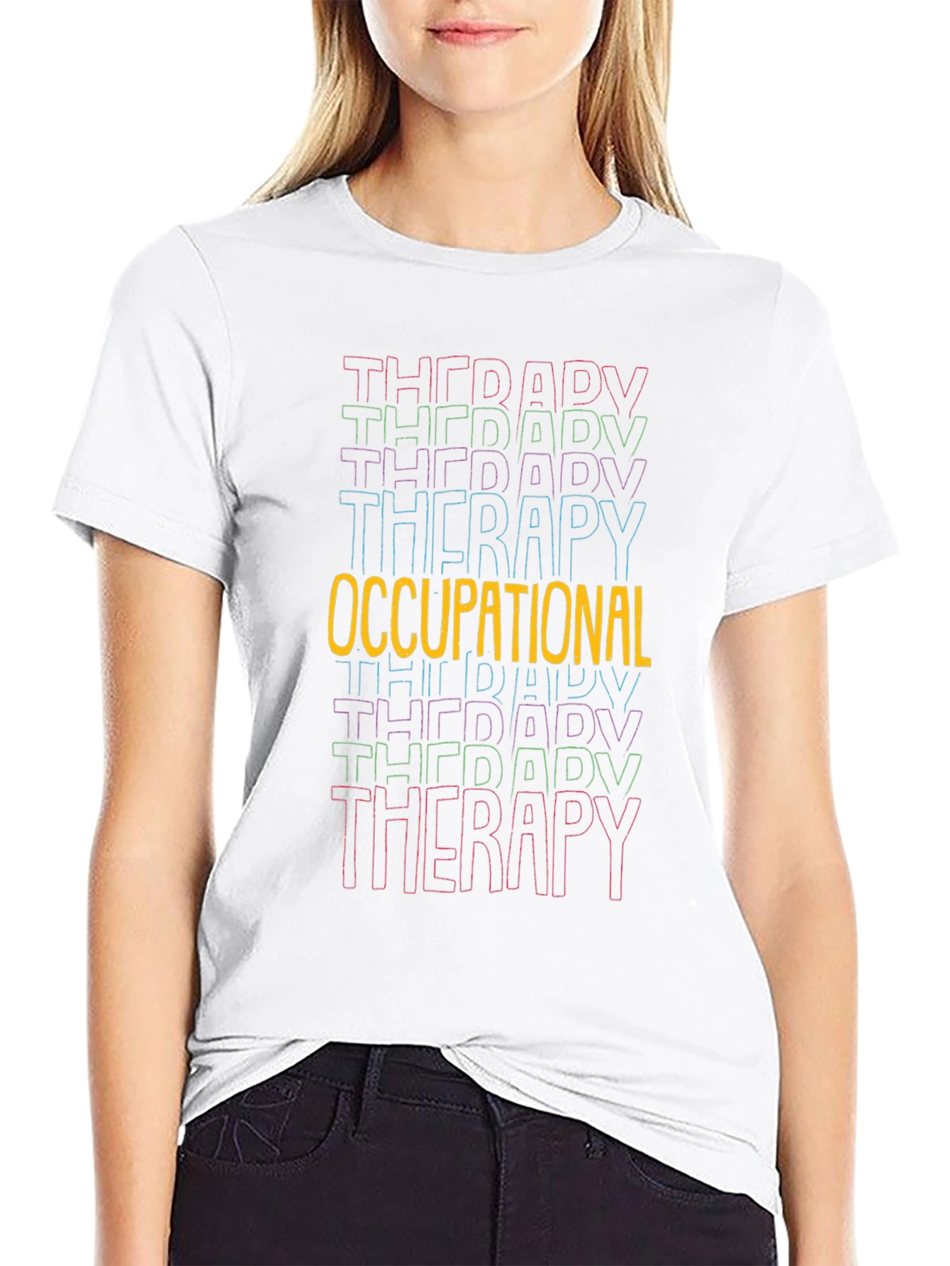Occupational Therapy T-Shirt - Stylish Therapist Apparel