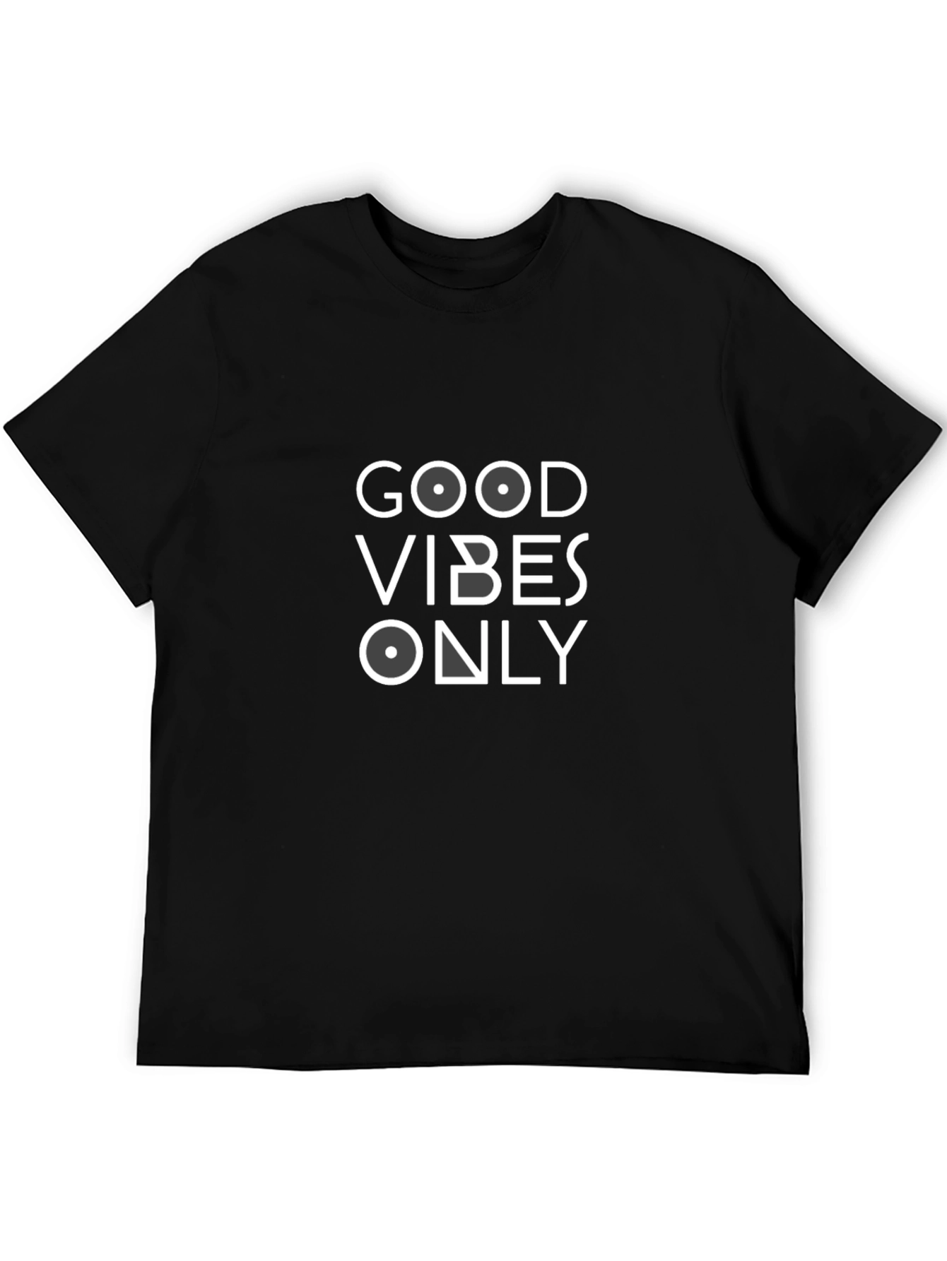 Good Vibes Only Graphic Tee - Black