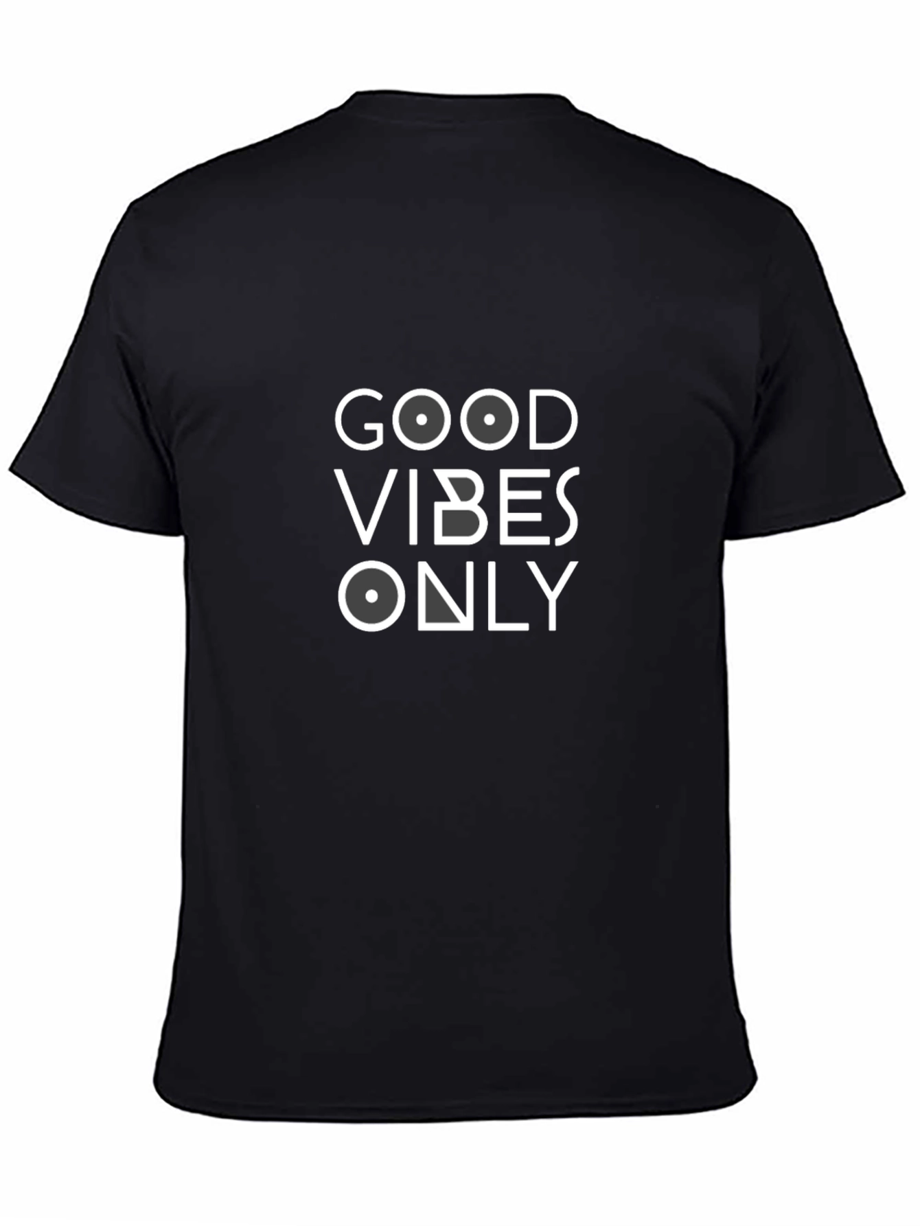 Good Vibes Only Graphic Tee - Black