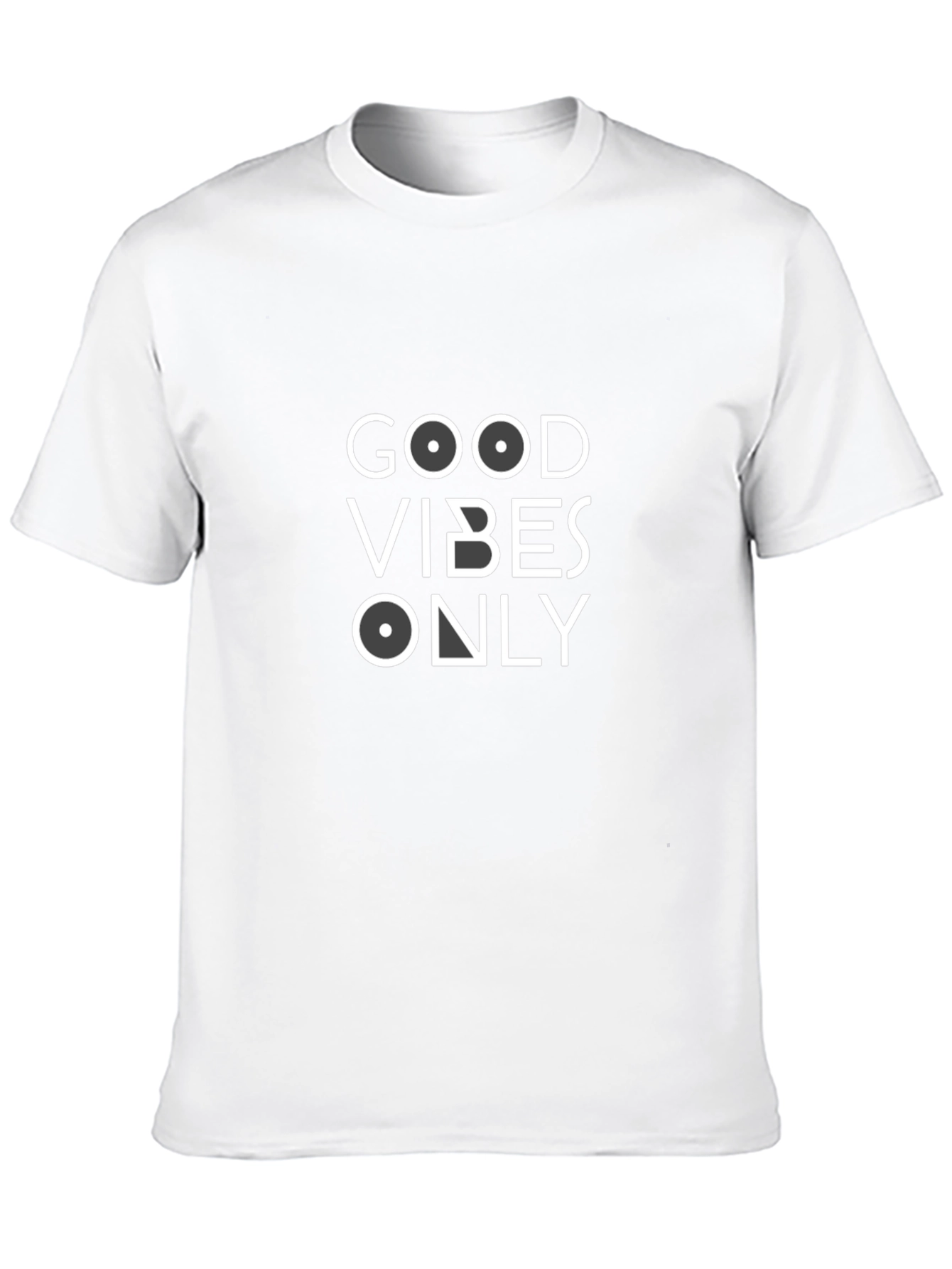 Good Vibes Only Graphic Tee - Black
