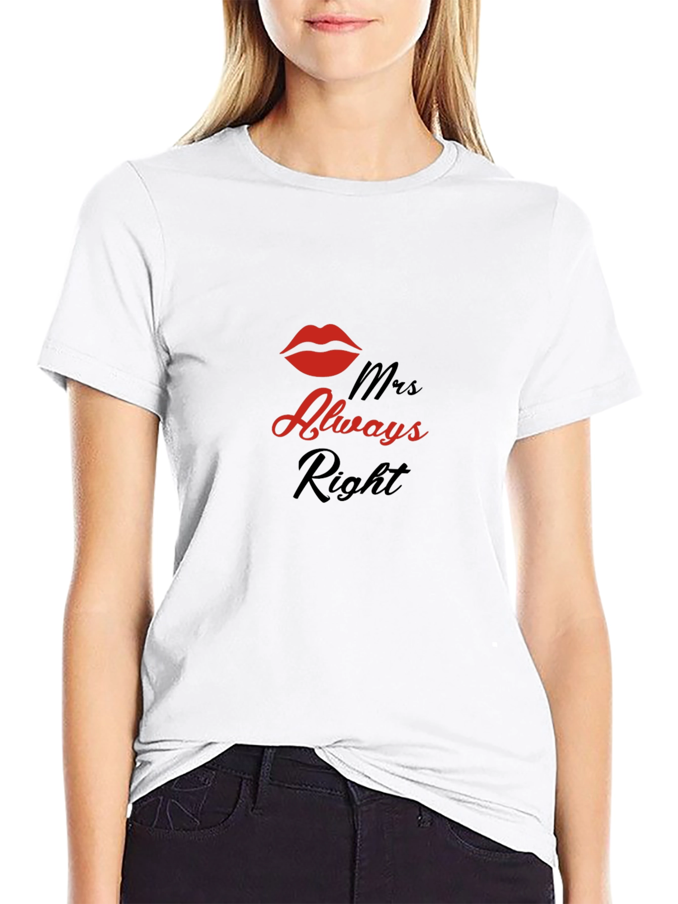 Mrs. Always Right Graphic T-Shirt