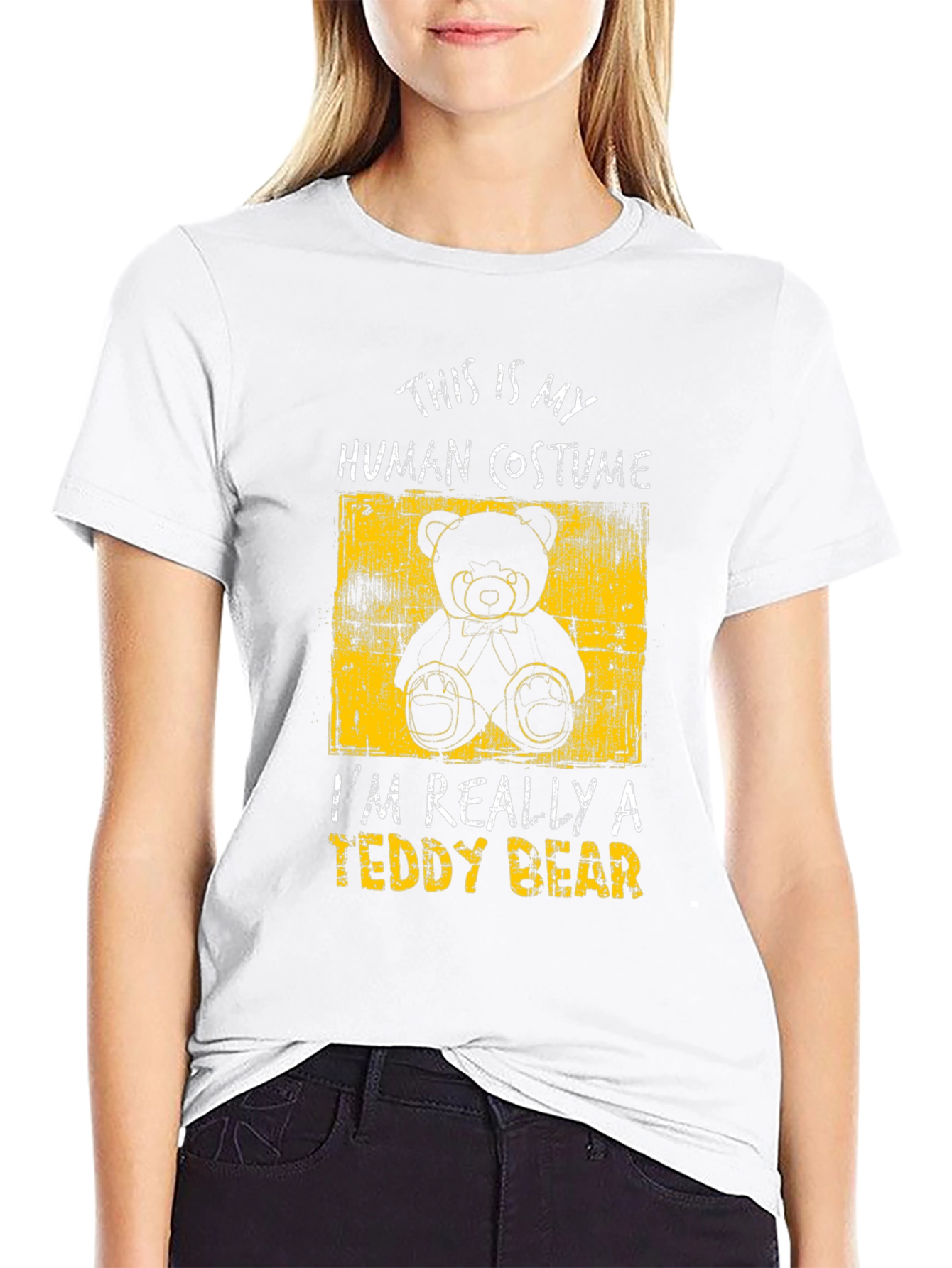 Human Costume Teddy Bear T-Shirt