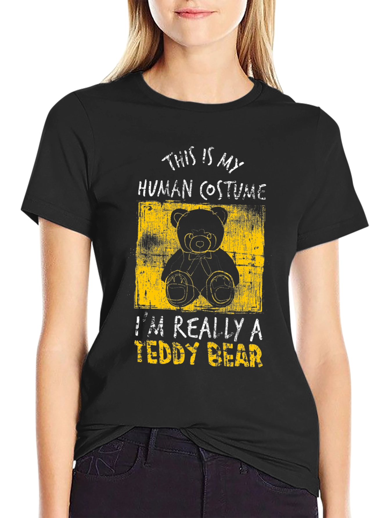 Human Costume Teddy Bear T-Shirt