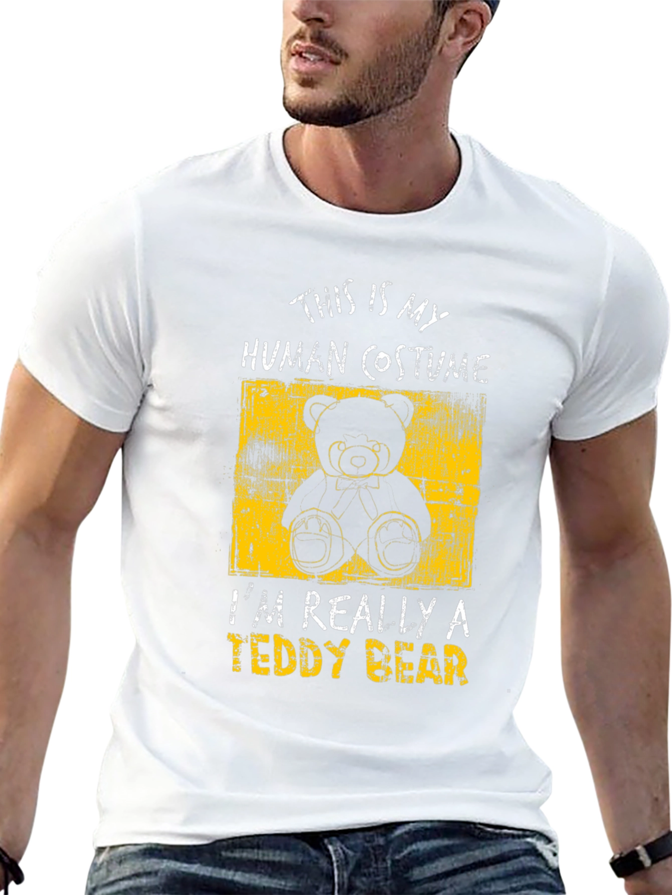 Human Costume Teddy Bear T-Shirt