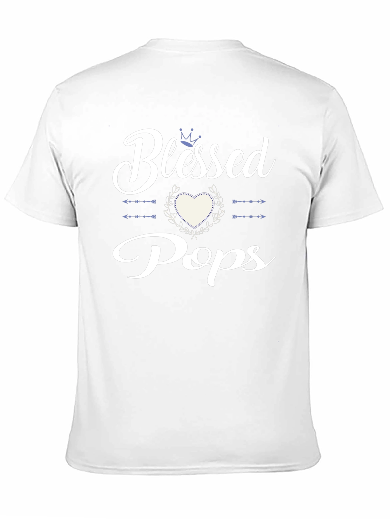 Blessed Pops Graphic T-Shirt - Fathers Day Gift