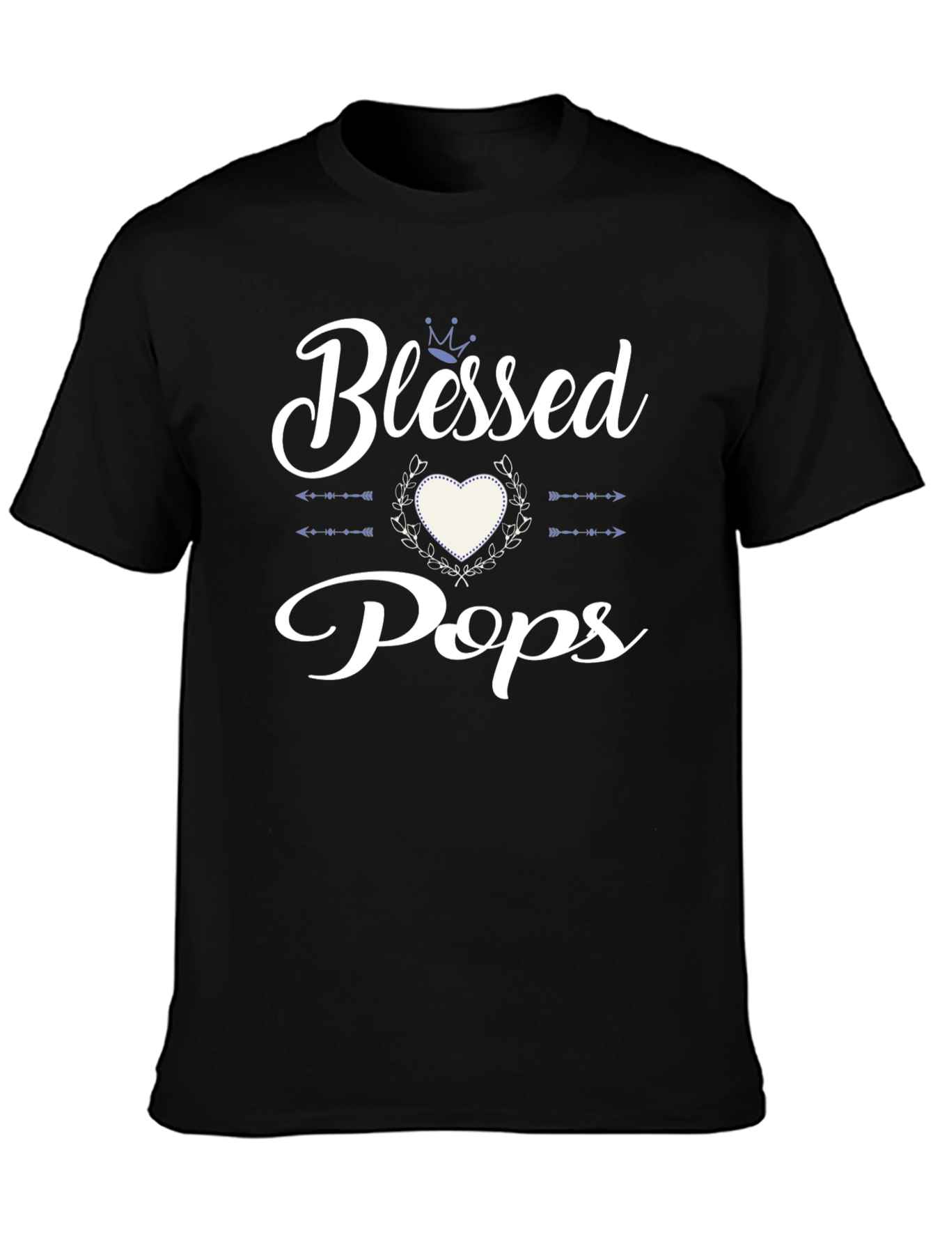 Blessed Pops Graphic T-Shirt - Fathers Day Gift
