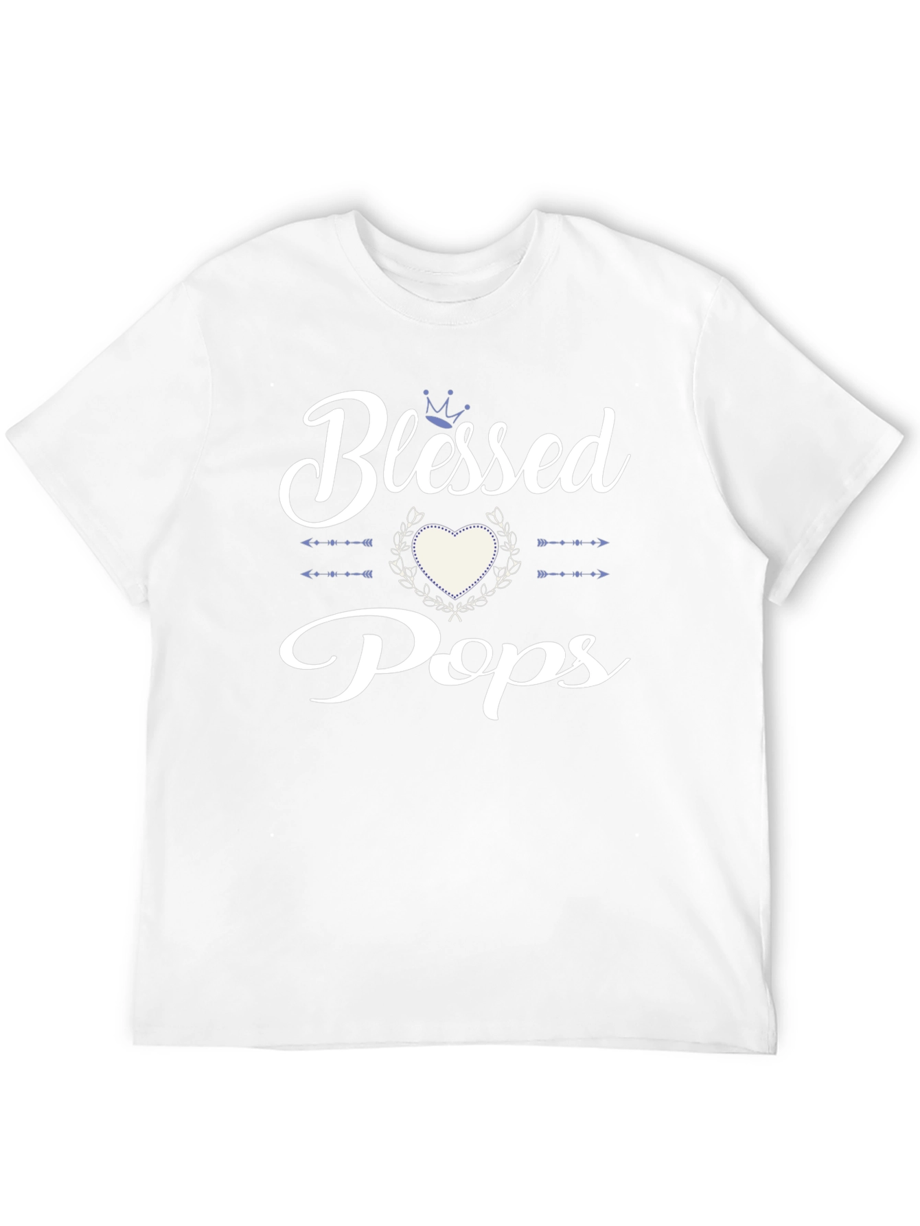 Blessed Pops Graphic T-Shirt - Fathers Day Gift
