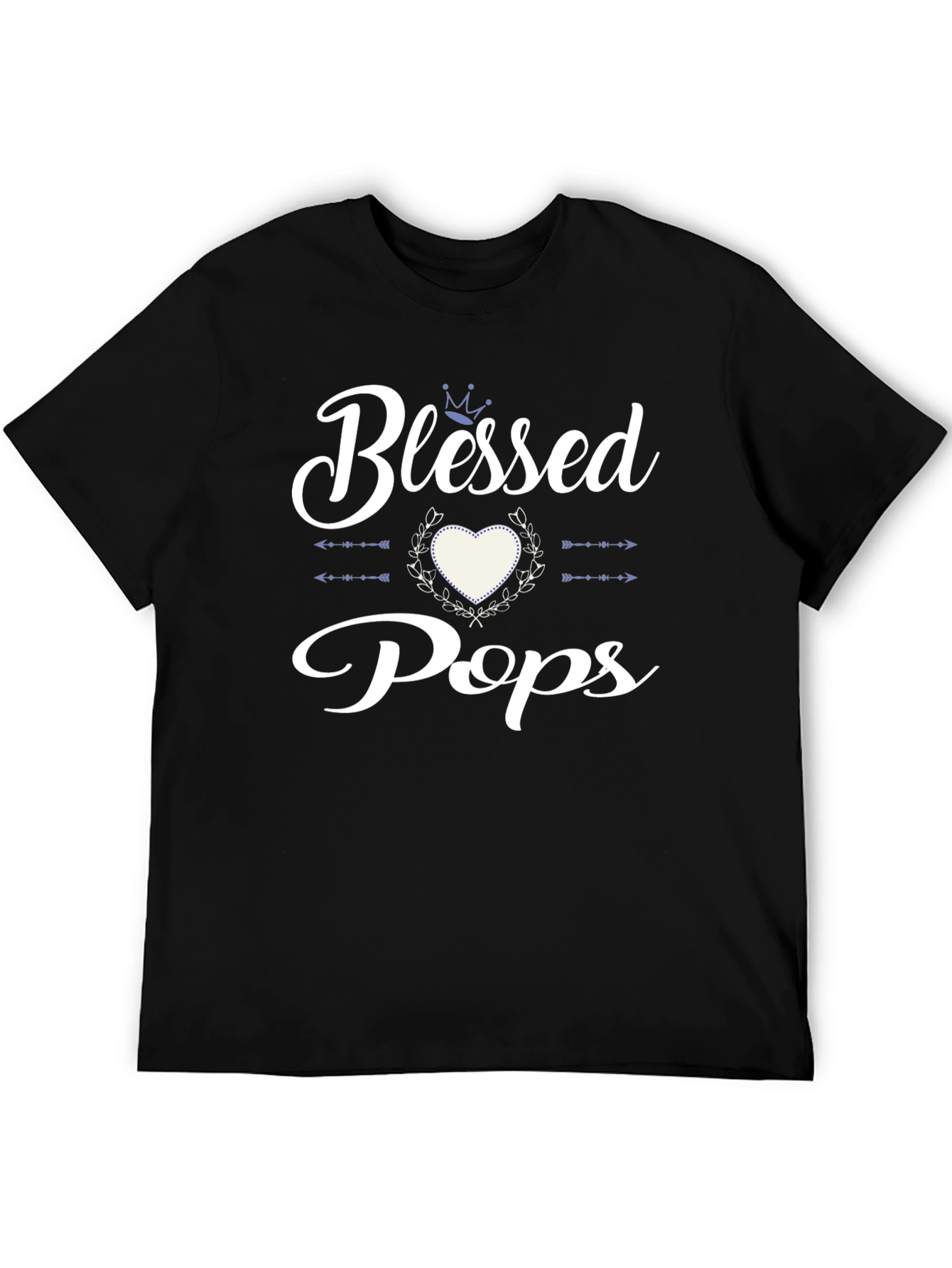 Blessed Pops Graphic T-Shirt - Fathers Day Gift