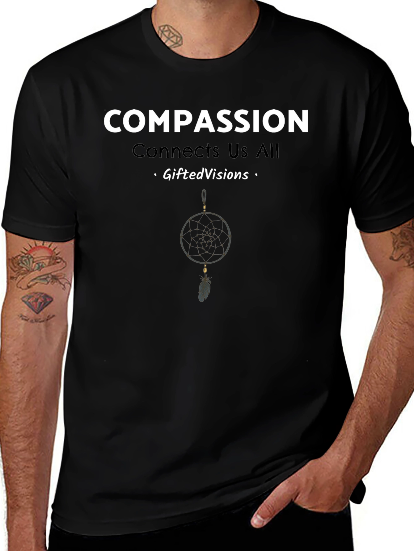 Compassion Dreamcatcher Graphic Tee
