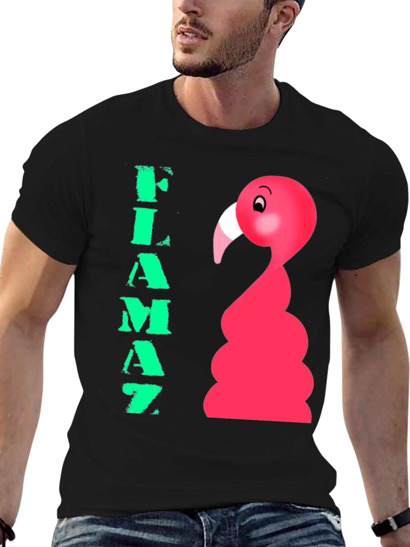 Fun Flamingo Graphic Tee