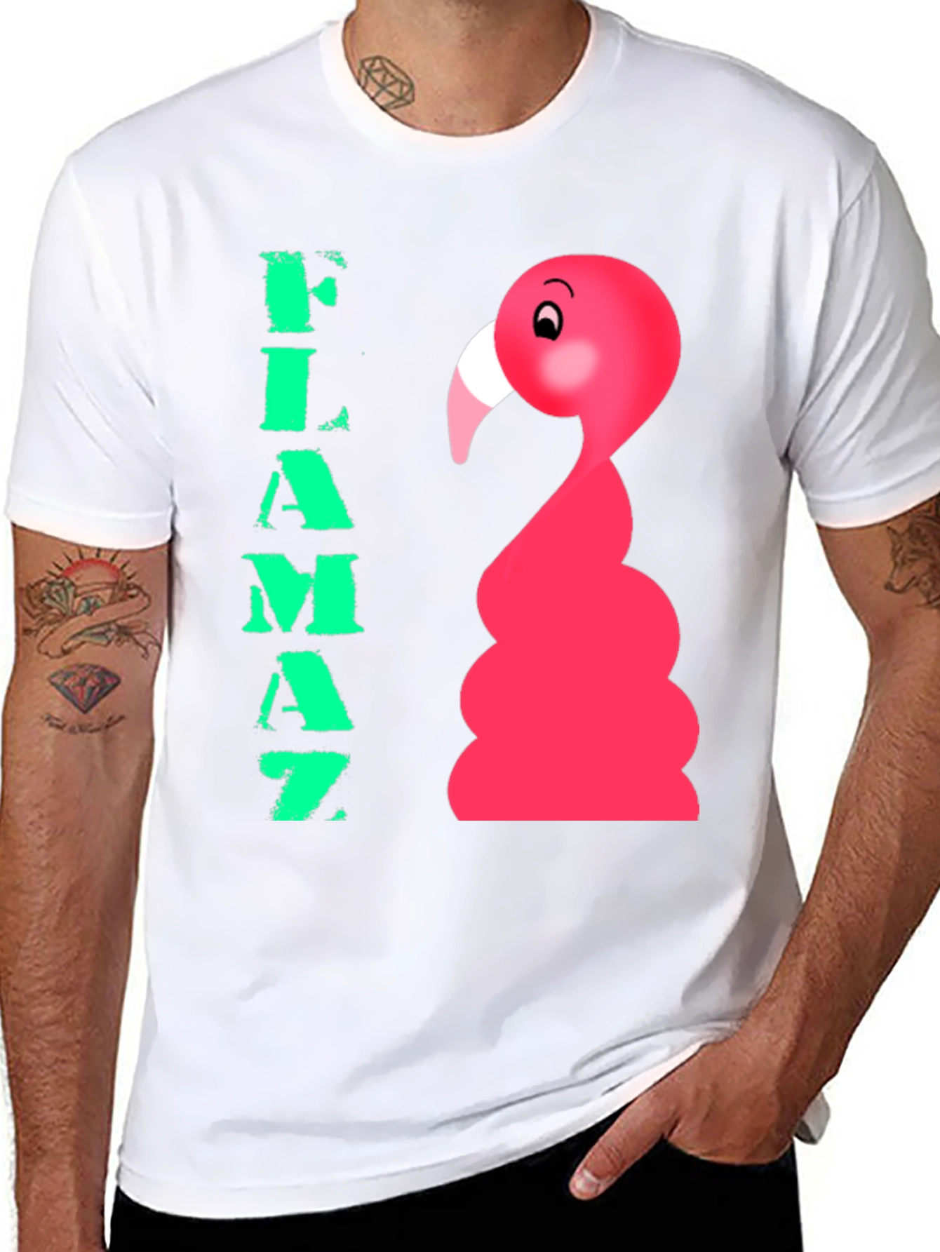 Fun Flamingo Graphic Tee