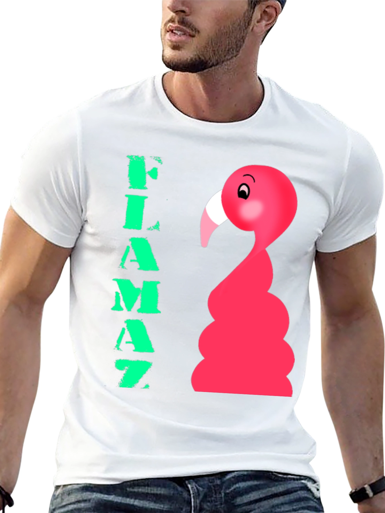Fun Flamingo Graphic Tee