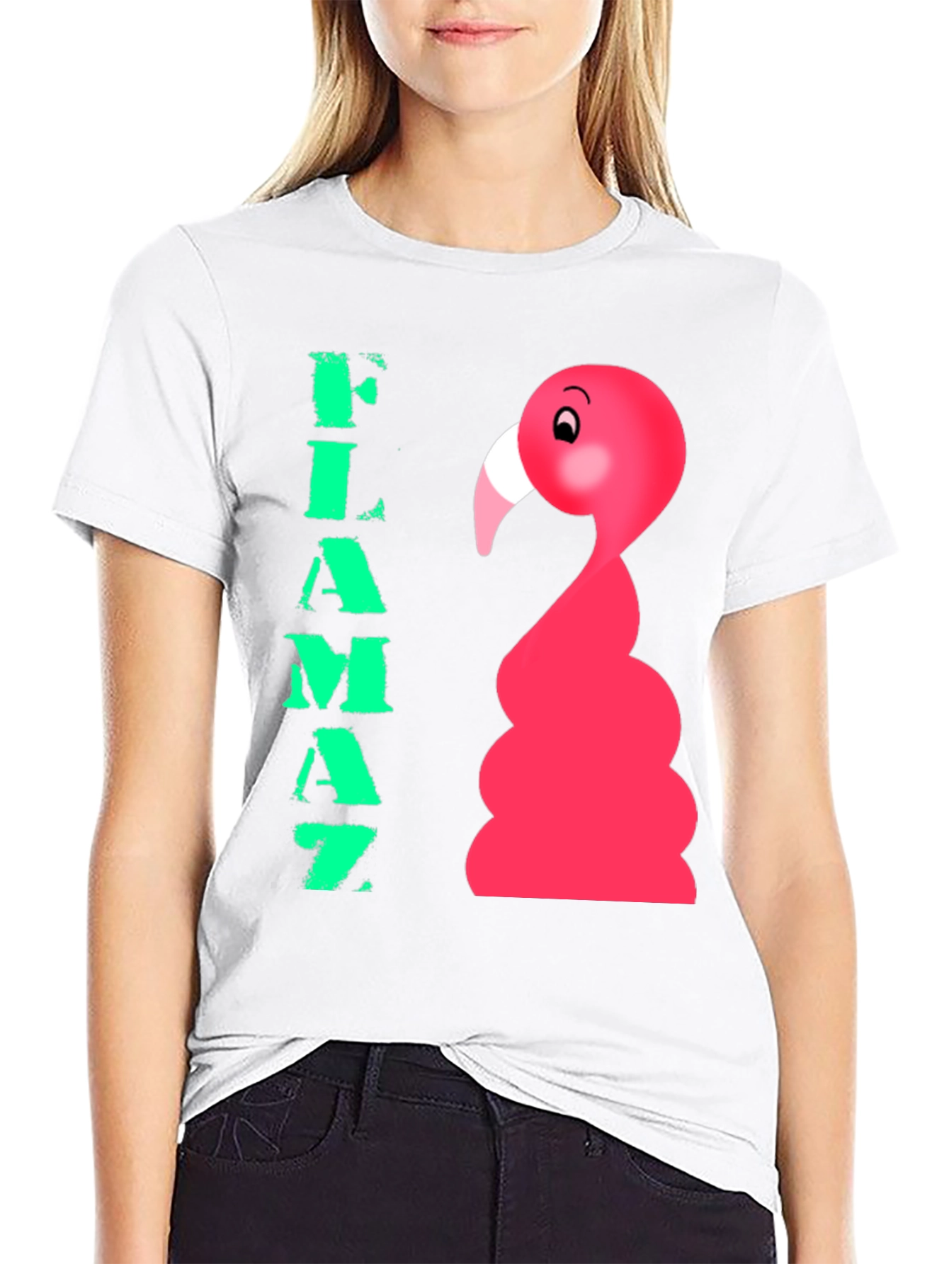 Fun Flamingo Graphic Tee