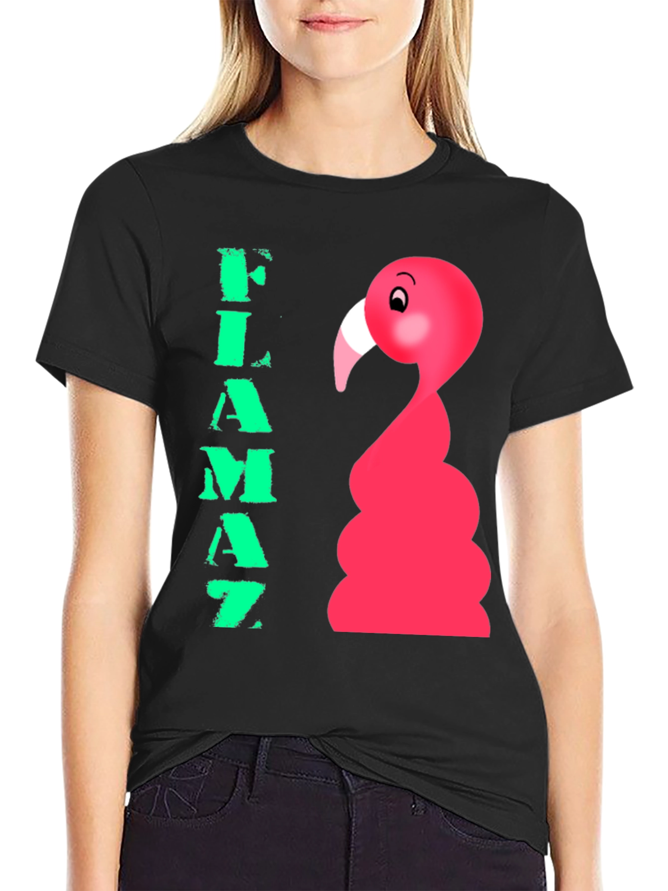 Fun Flamingo Graphic Tee