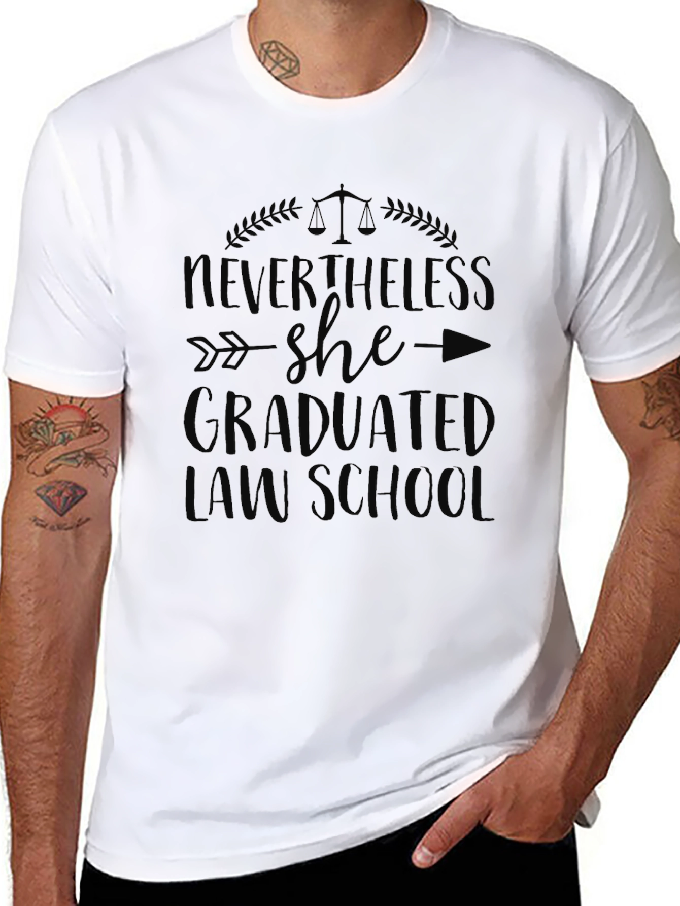 Nevertheless She Graduated Law School Tee