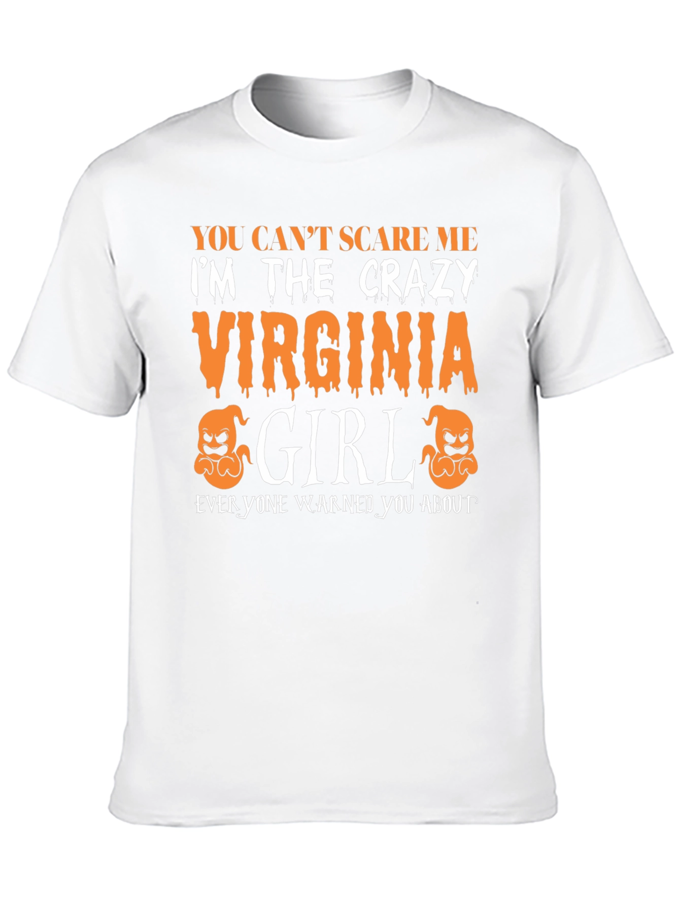 Crazy Virginia Girl Halloween T-Shirt