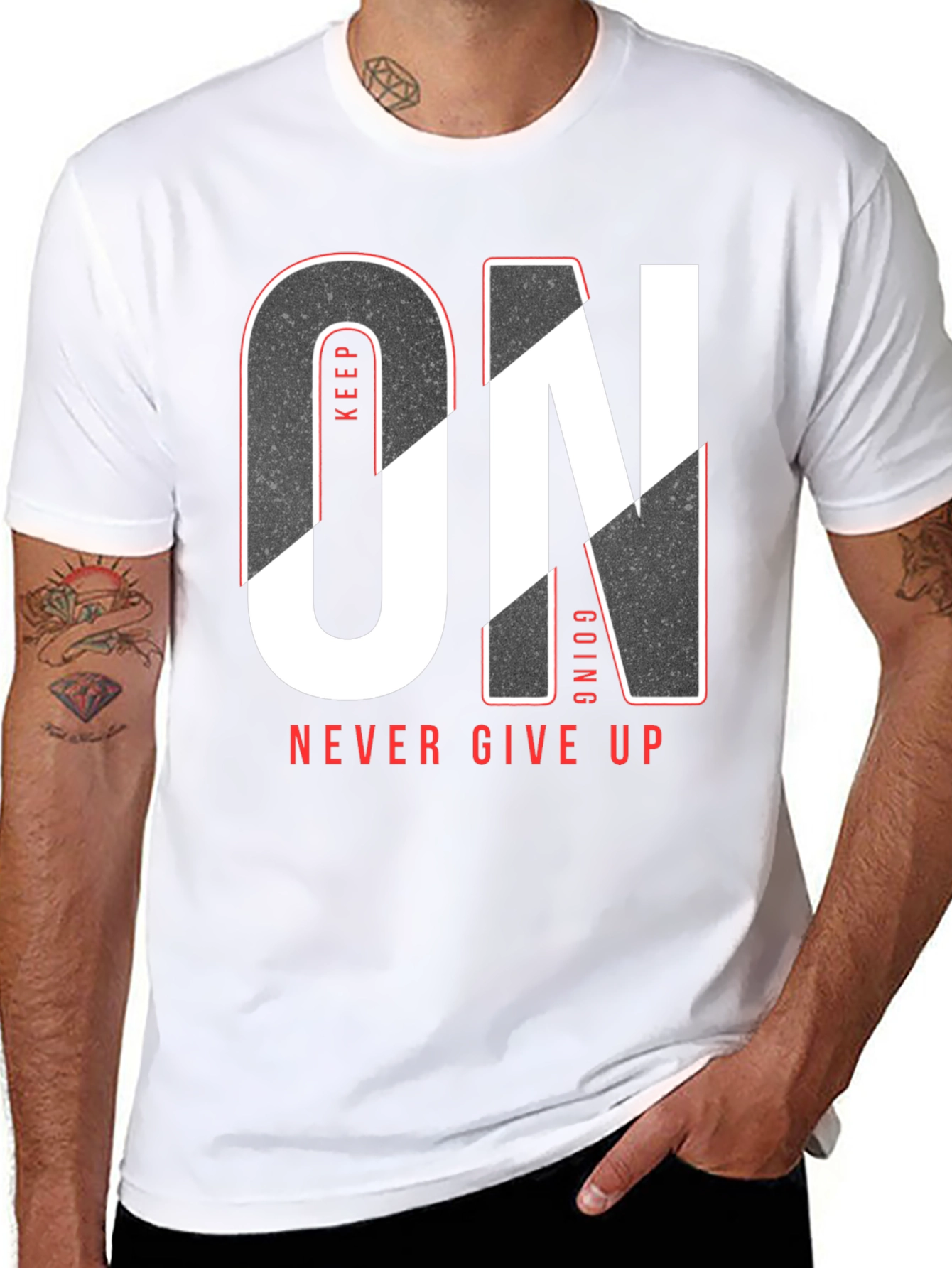 Keep Going Never Give Up T-Shirt