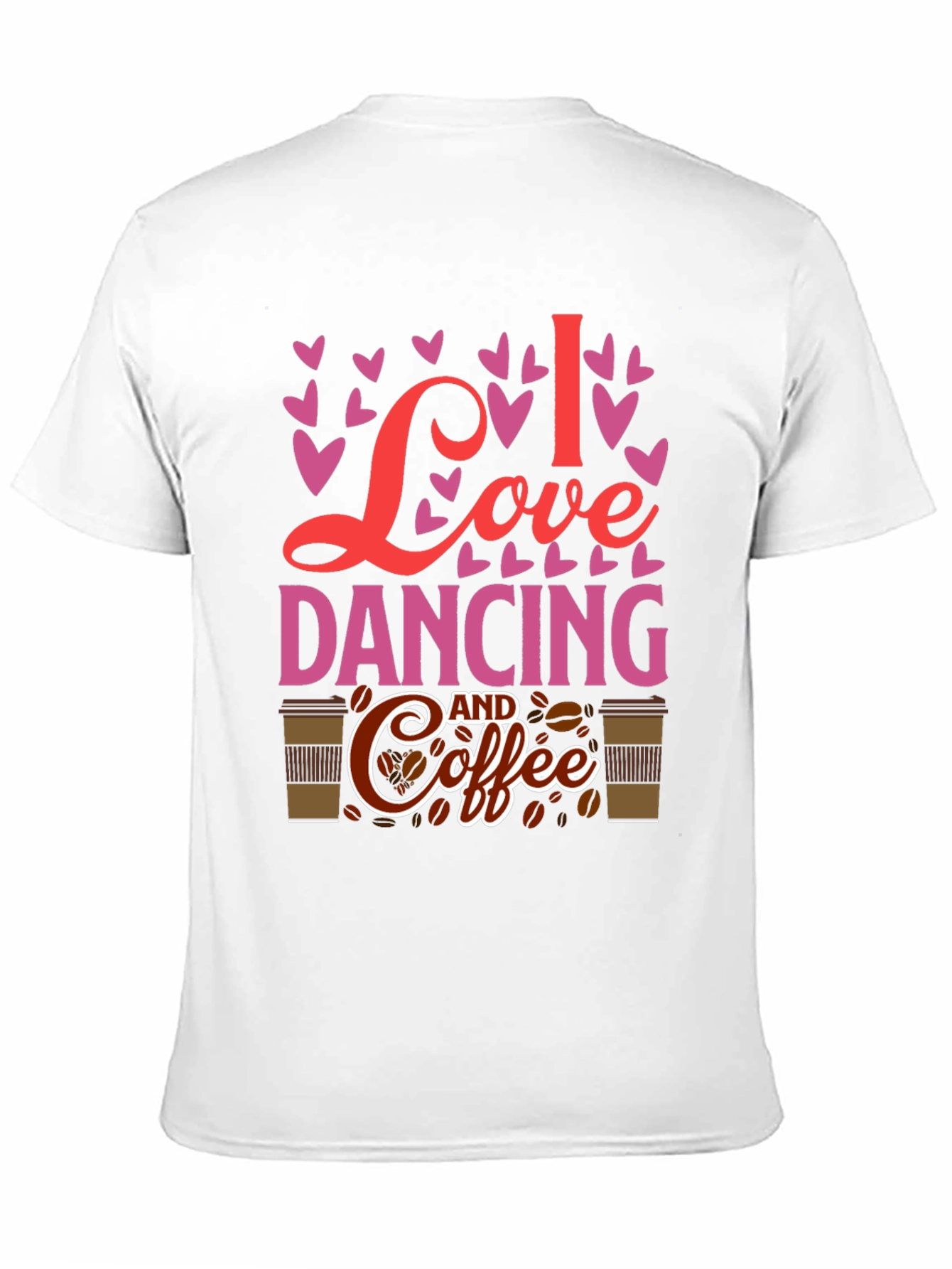I Love Dancing and Coffee T-Shirt