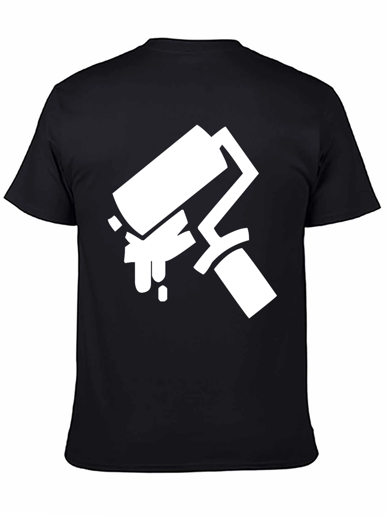 Paint Roller Graphic Tee - Stylish Painters Shirt