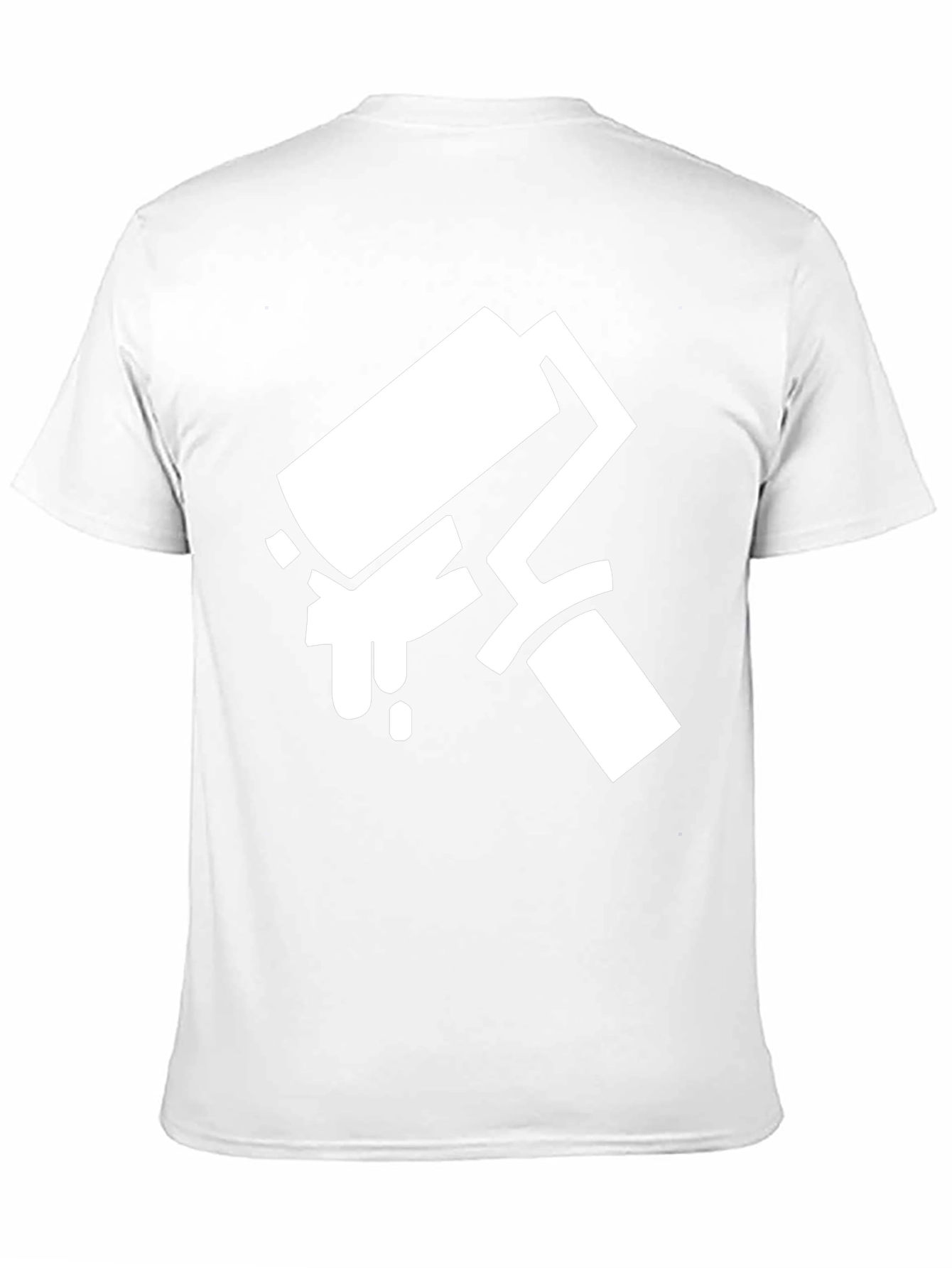 Paint Roller Graphic Tee - Stylish Painters Shirt