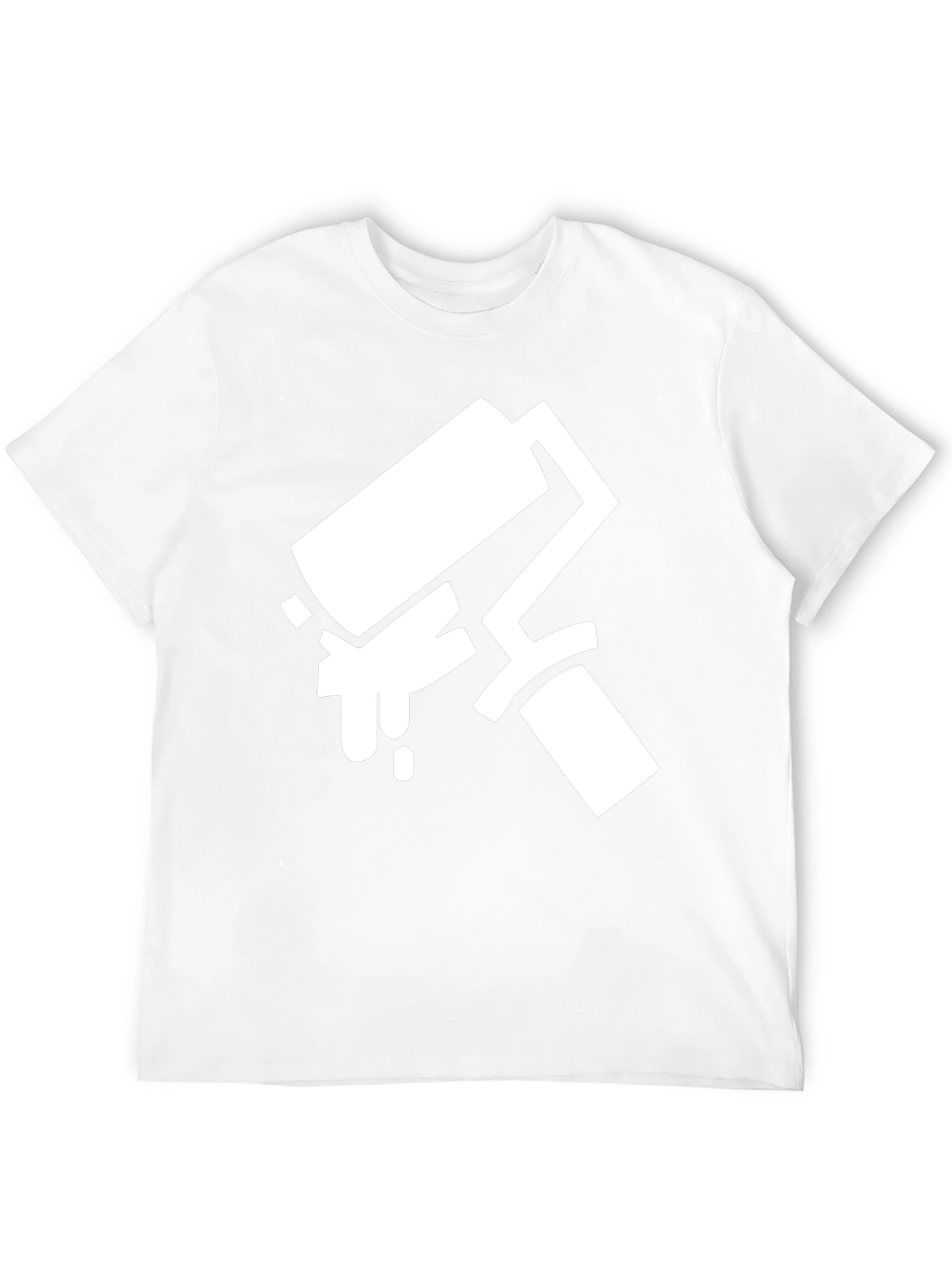 Paint Roller Graphic Tee - Stylish Painters Shirt
