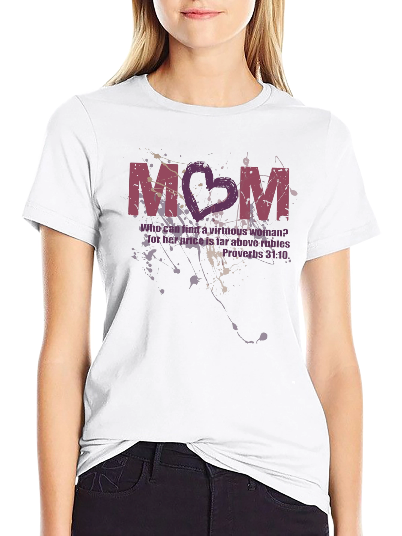 Mom Virtuous Woman Graphic T-Shirt