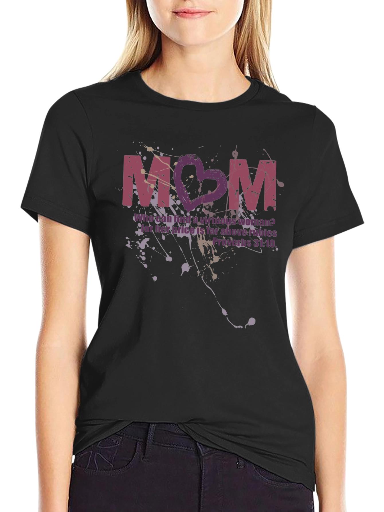 Mom Virtuous Woman Graphic T-Shirt