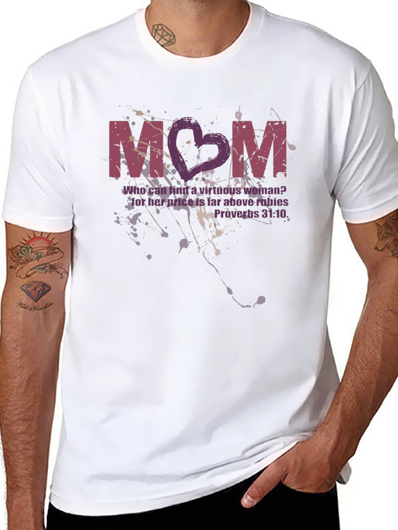 Mom Virtuous Woman Graphic T-Shirt