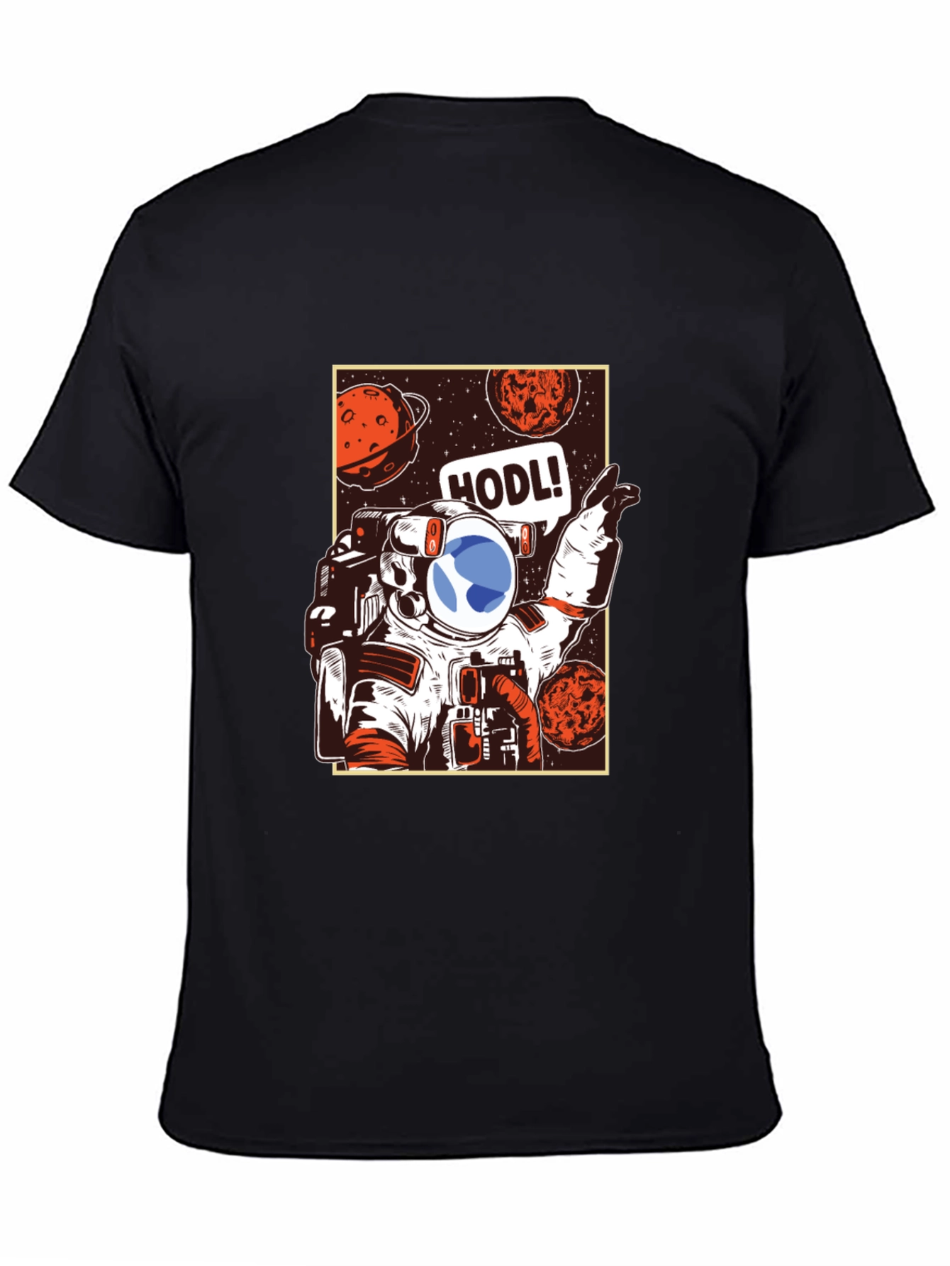 Astronaut HODL T-Shirt - Crypto Investor Tee