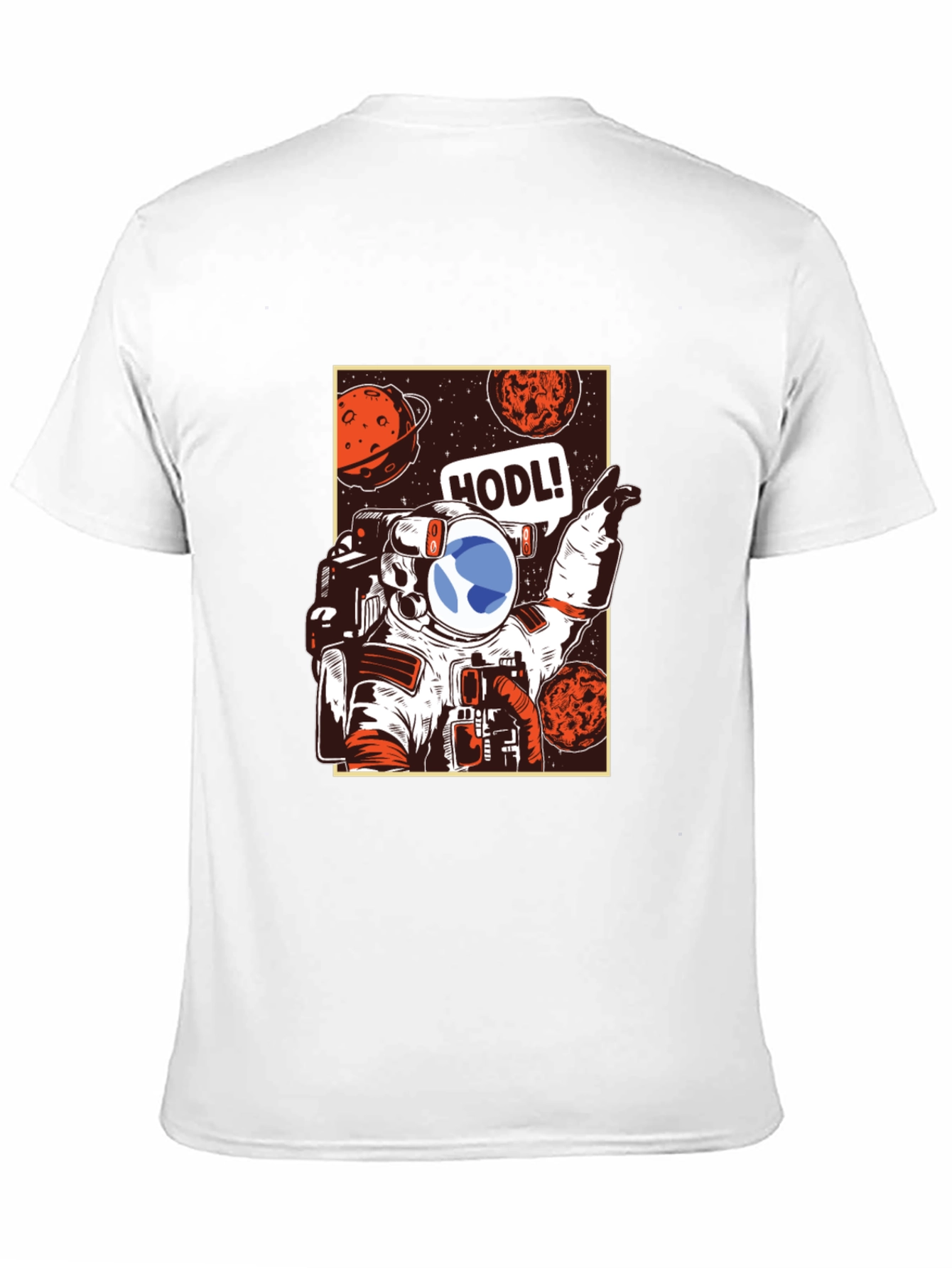 Astronaut HODL T-Shirt - Crypto Investor Tee