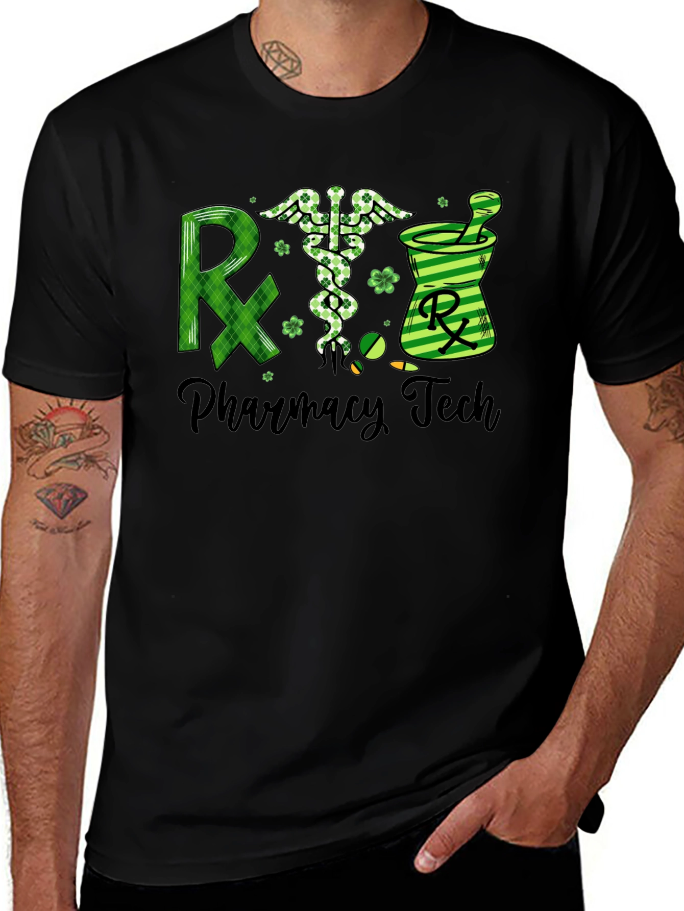 Pharmacy Tech St. Patricks Day T-Shirt