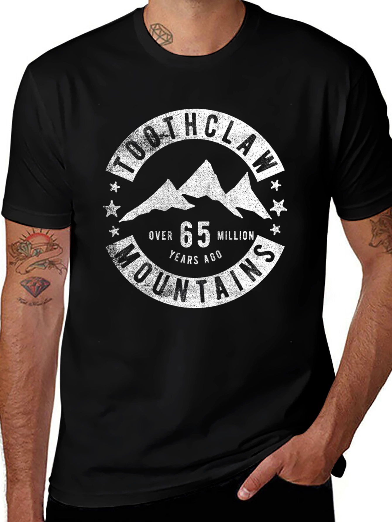 Toothclaw Mountains Graphic Tee