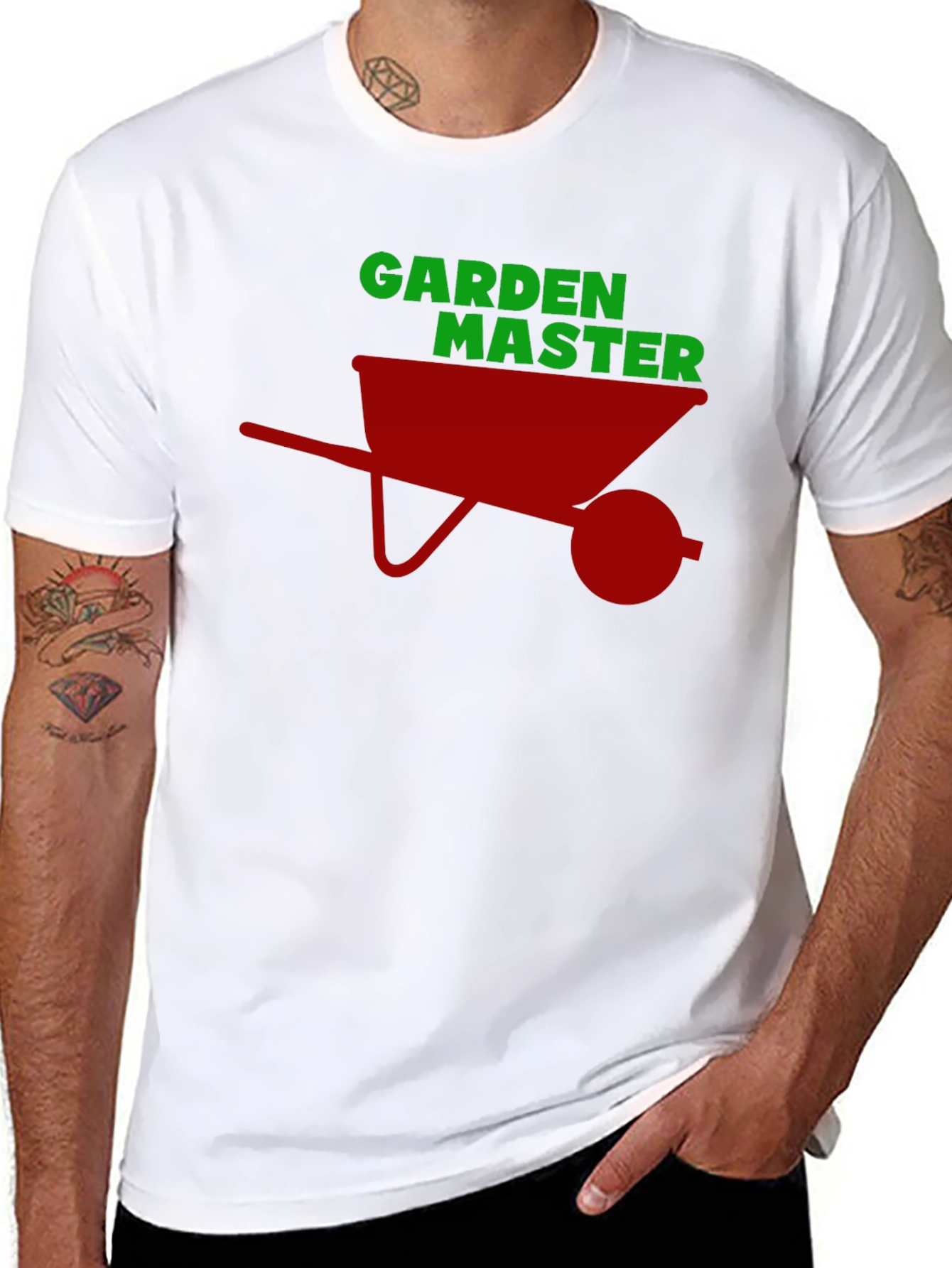 Garden Master Tee - Wheelbarrow Design