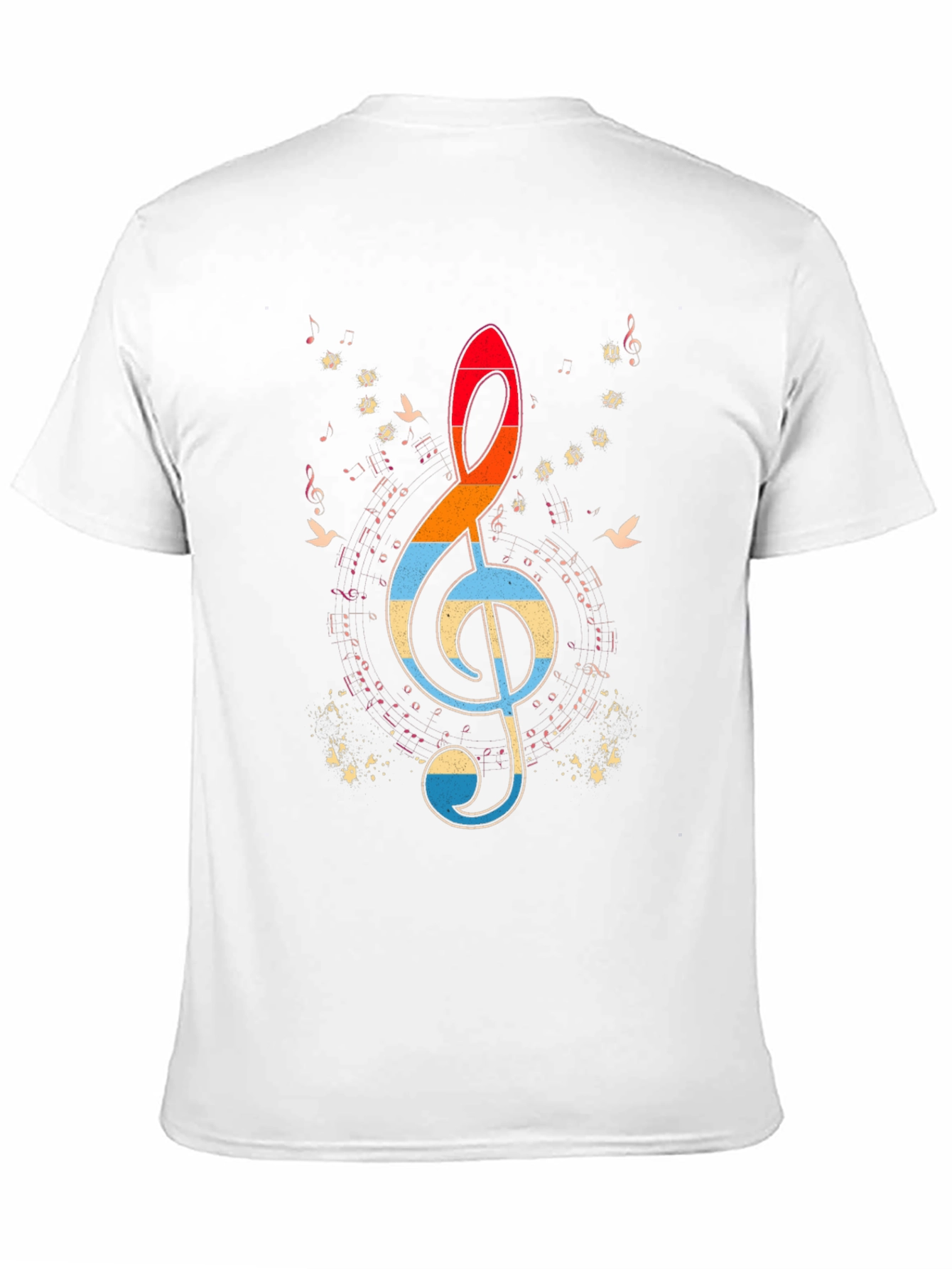 Retro Music Note T-Shirt