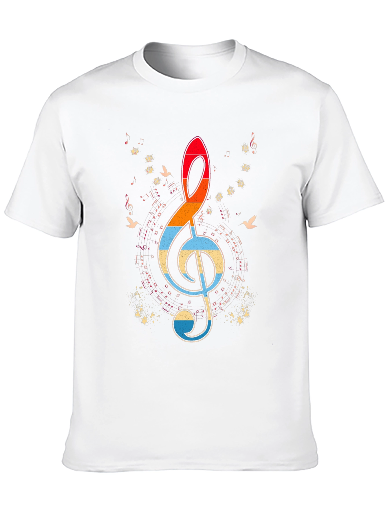 Retro Music Note T-Shirt