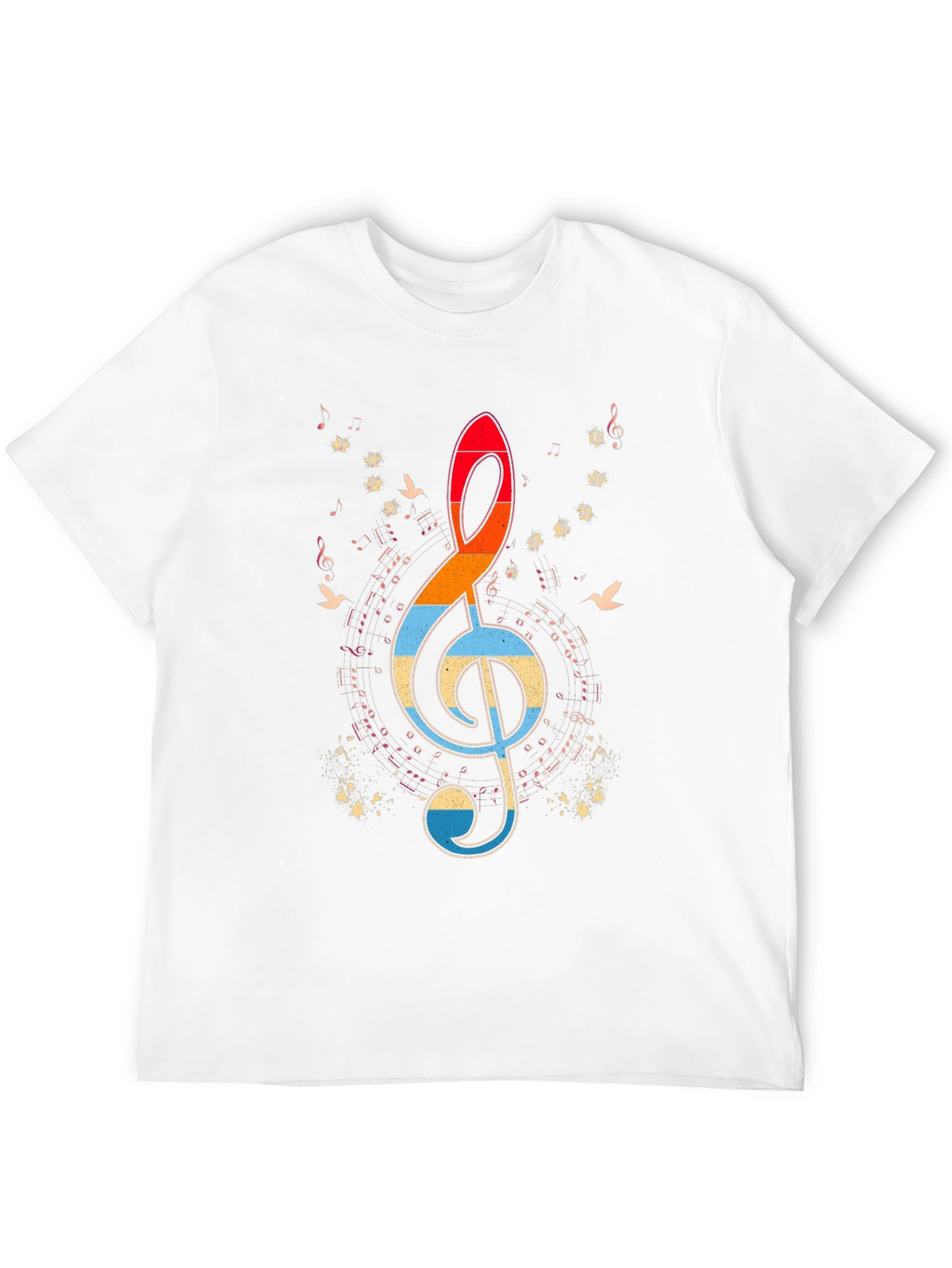 Retro Music Note T-Shirt